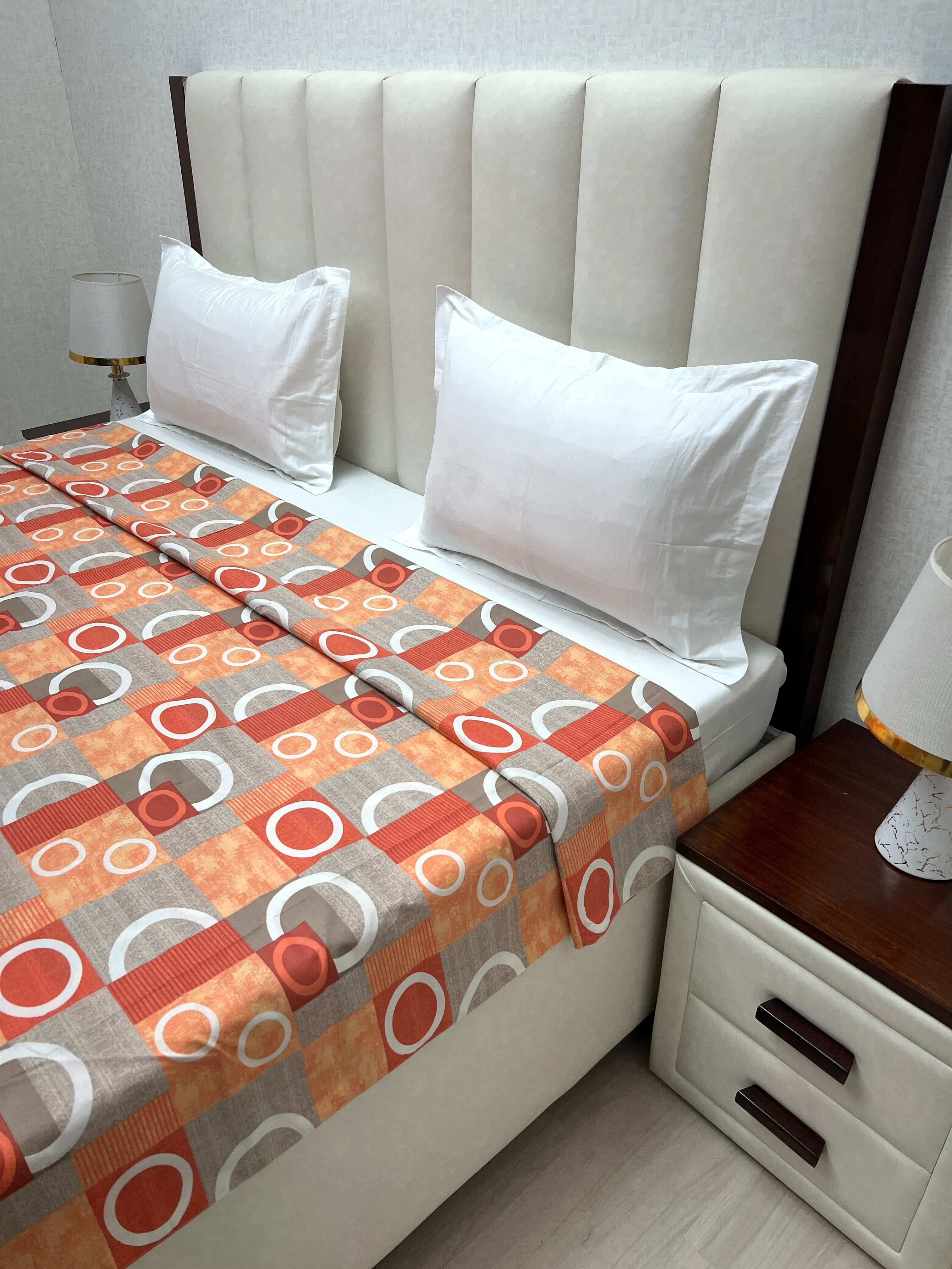 Pure Decor Pure Cotton King Size Duvet Cover with Zipper