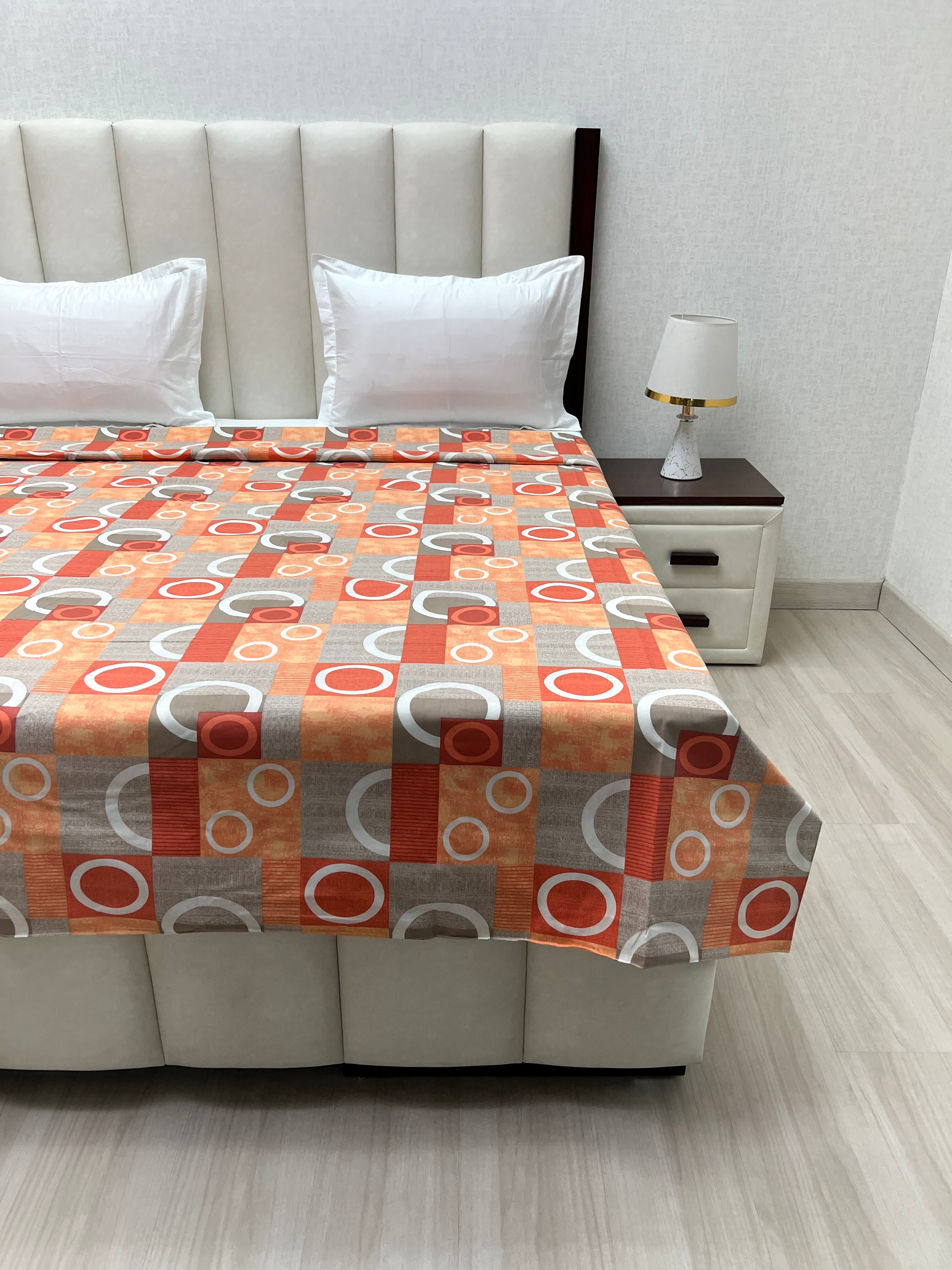 Pure Decor Pure Cotton King Size Duvet Cover with Zipper