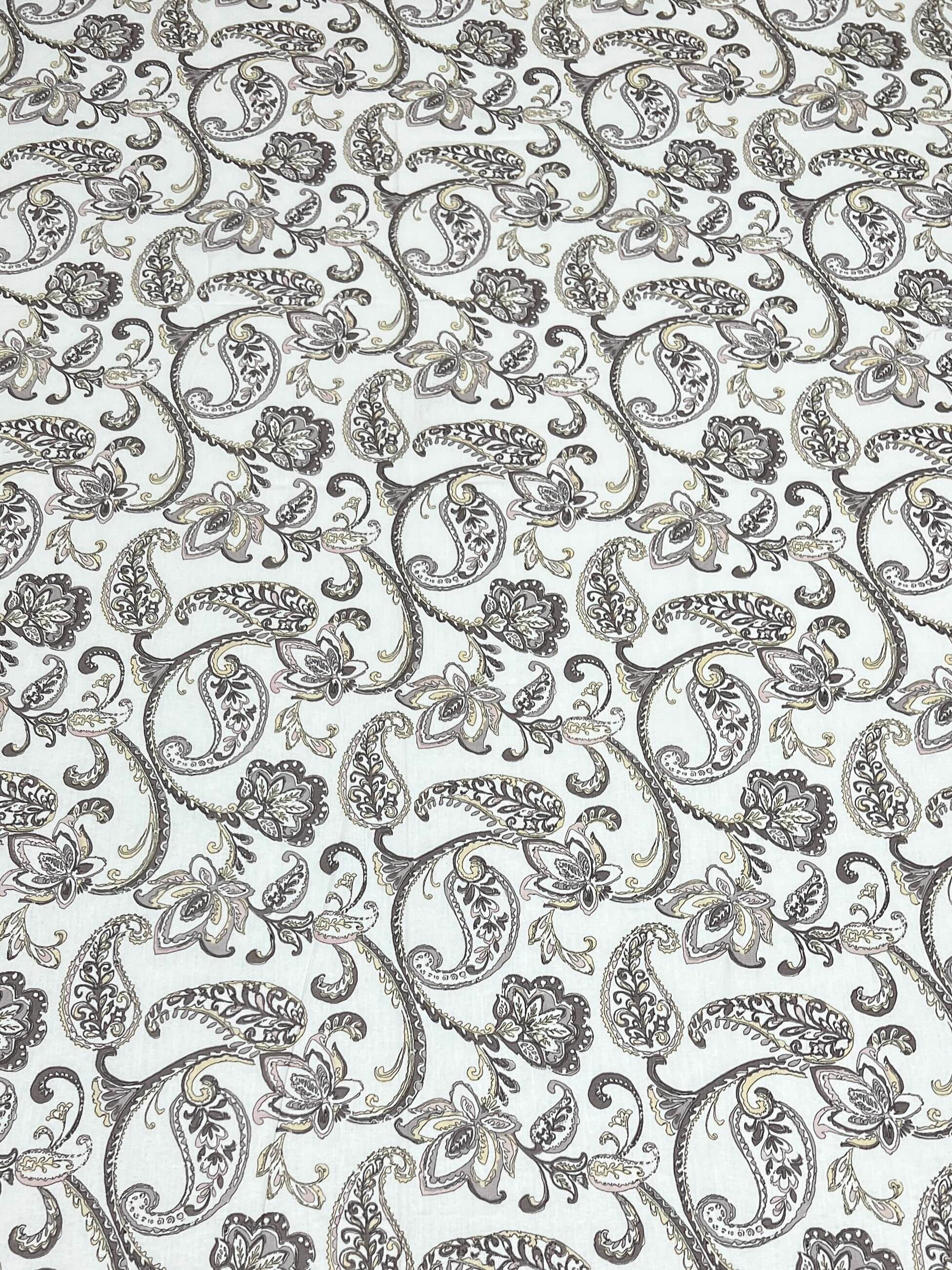 Pure Decor Pure Cotton Queen Size Double Bedsheet