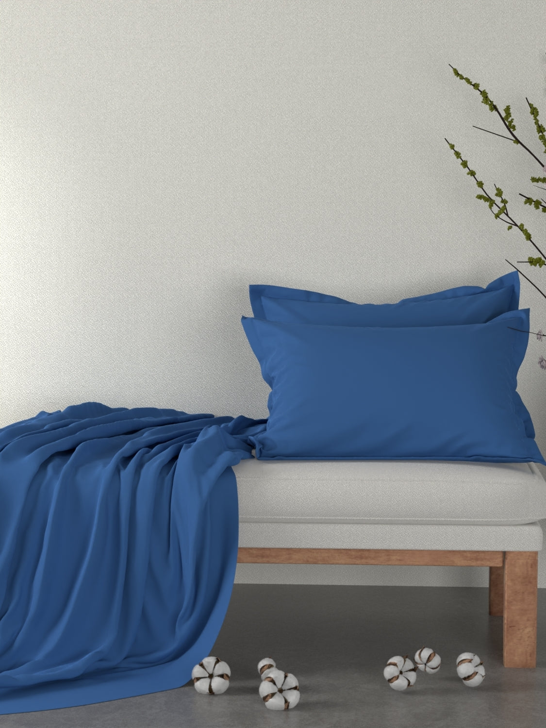 Pure Decor Pure Cotton King Size Double Bedsheet