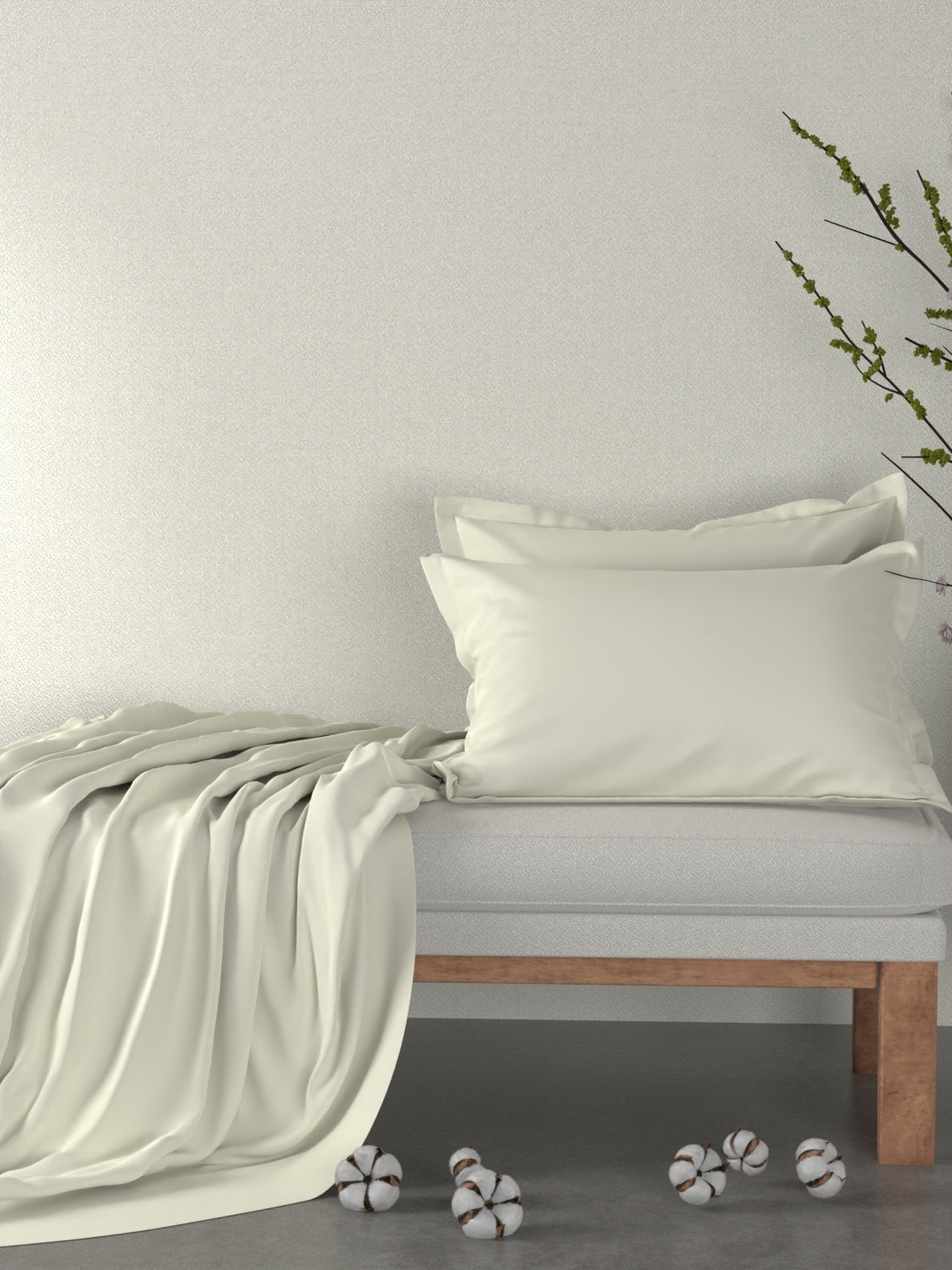 Pure Decor Pure Cotton King Size Double Bedsheet