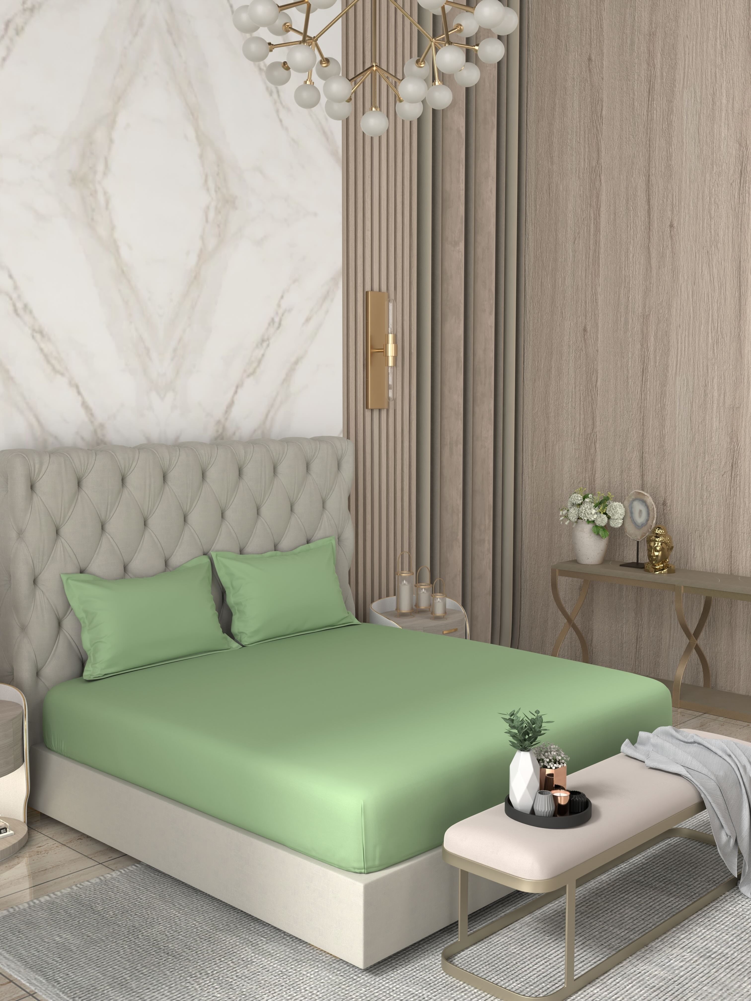 Pure Decor Pure Cotton King Size Double Bedsheet