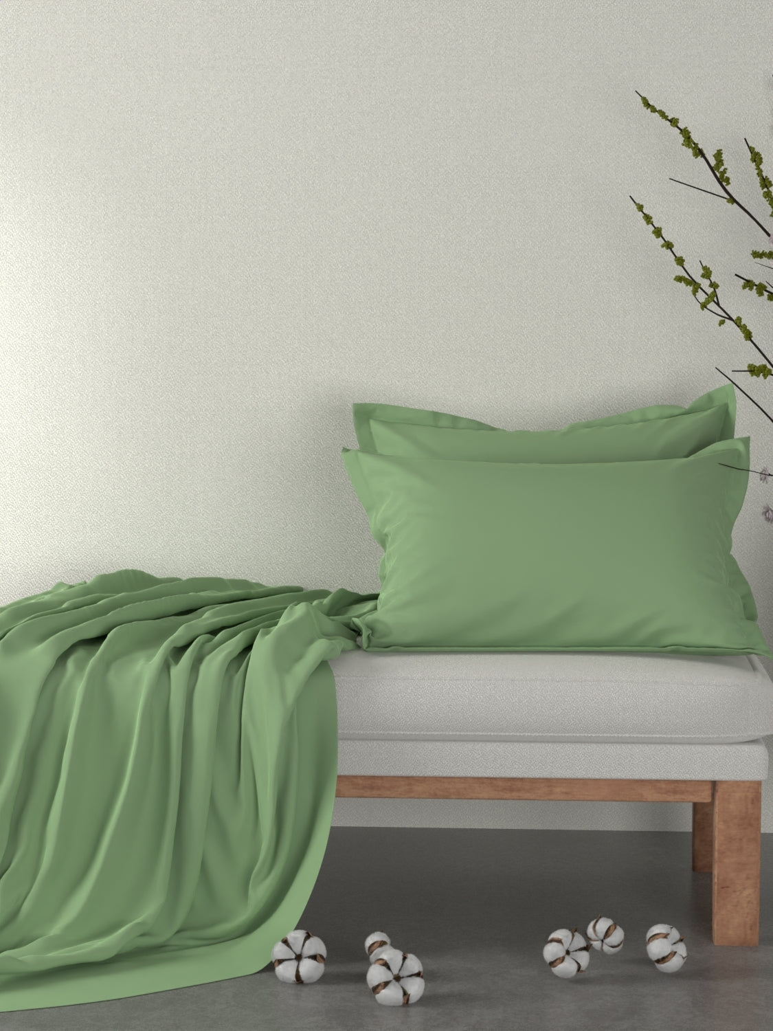 Pure Decor Pure Cotton King Size Double Bedsheet