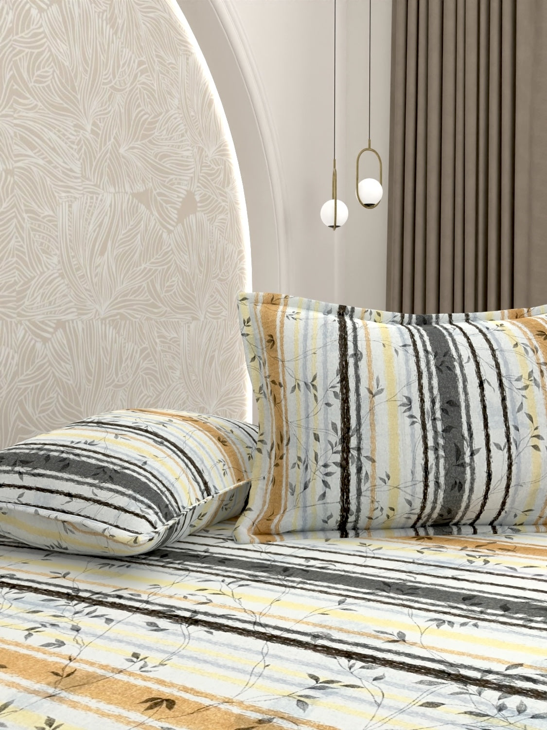 Pure Decor Pure Cotton King Size Double Bedsheet
