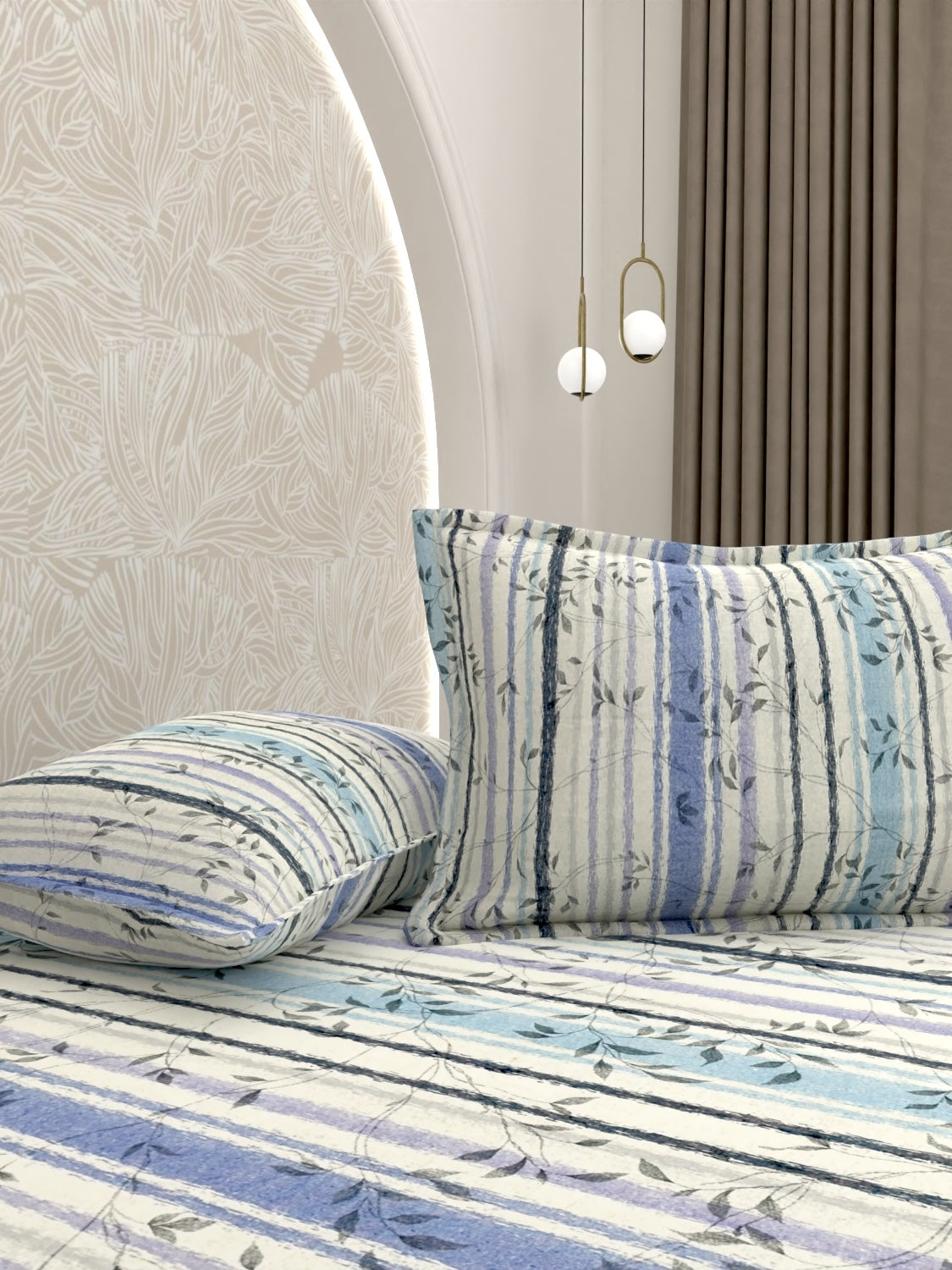 Pure Decor Pure Cotton King Size Double Bedsheet