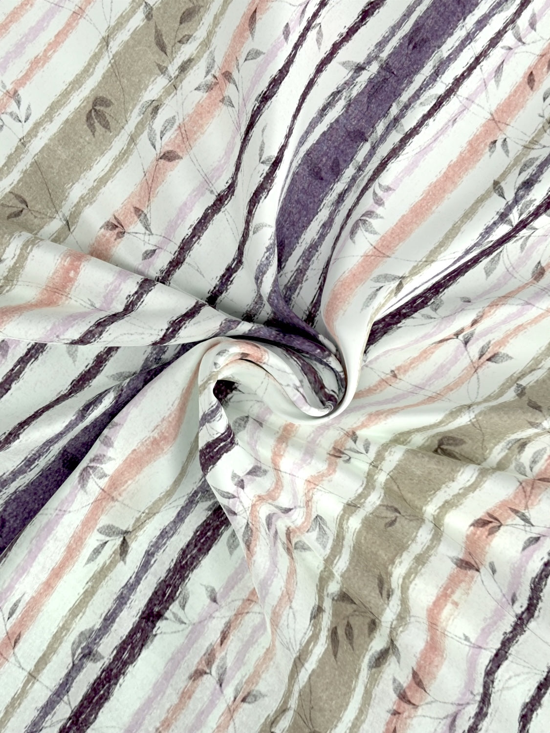 A-4949 Pure Cotton 180 TC King Size Double Bedsheet (274X274) with Two Pillow Covers (50X76)