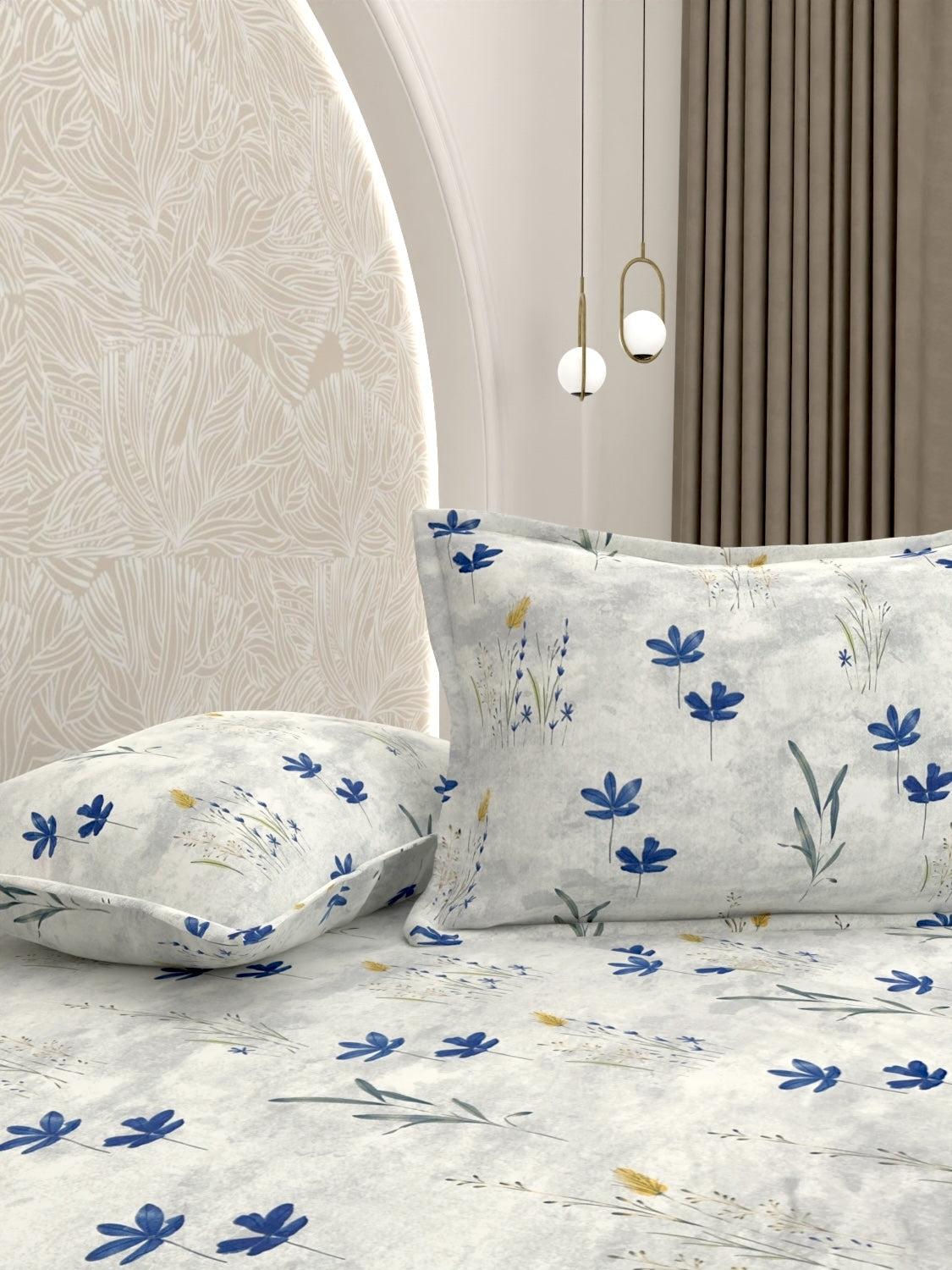 Pure Decor Pure Cotton King Size Double Bedsheet