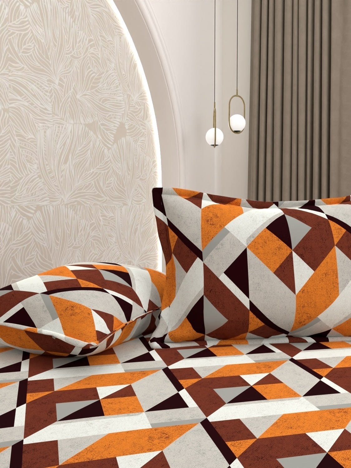 Pure Decor Pure Cotton King Size Double Bedsheet
