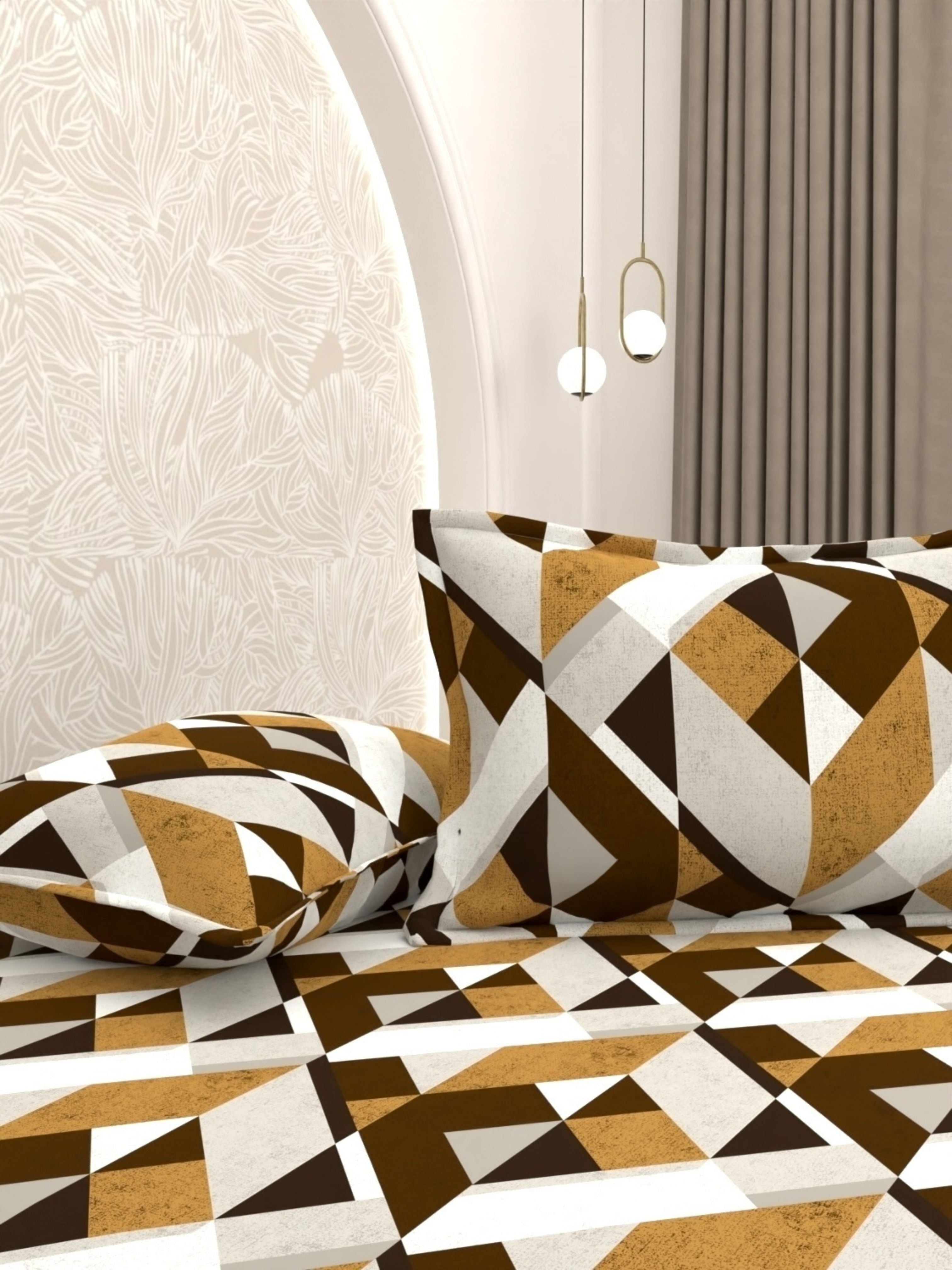 Pure Decor Pure Cotton King Size Double Bedsheet