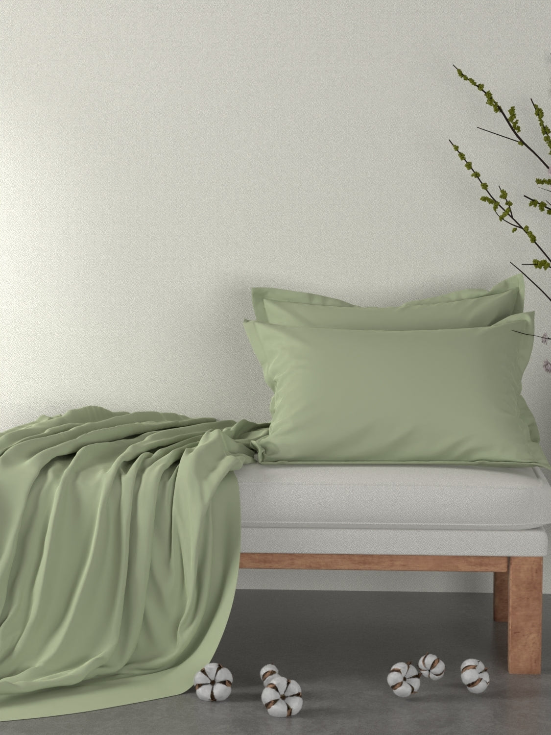 Pure Decor Pure Cotton King Size Double Bedsheet