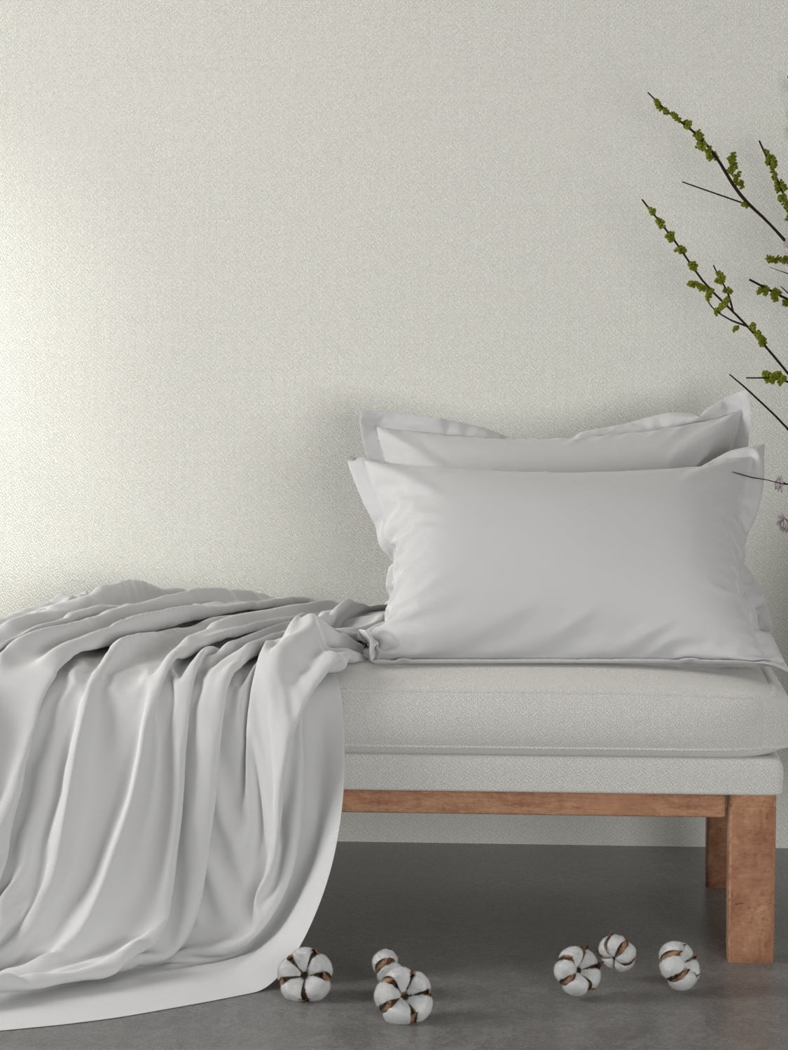 Pure Decor Pure Cotton King Size Double Bedsheet
