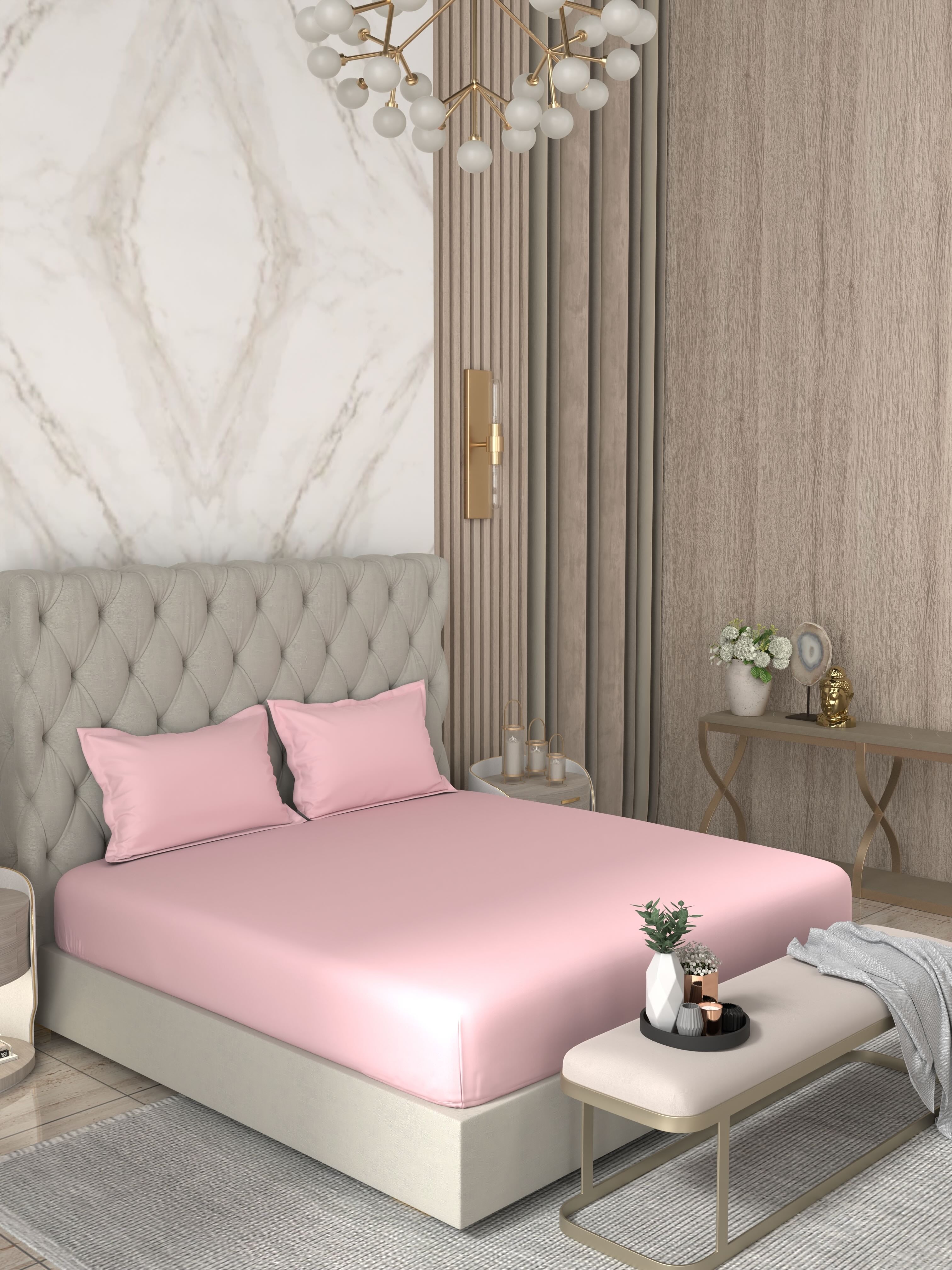 Pure Decor Pure Cotton King Size Double Bedsheet