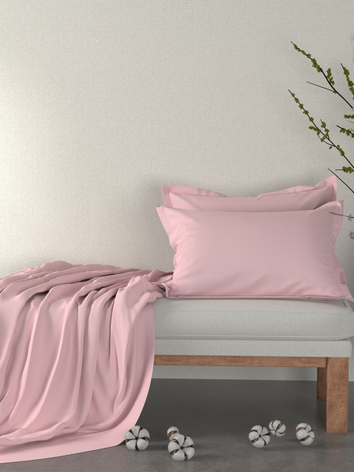 Pure Decor Pure Cotton King Size Double Bedsheet