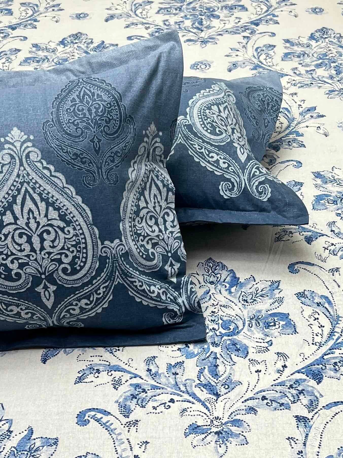 Pure Decor Pure Cotton Queen Size Double Bedsheet