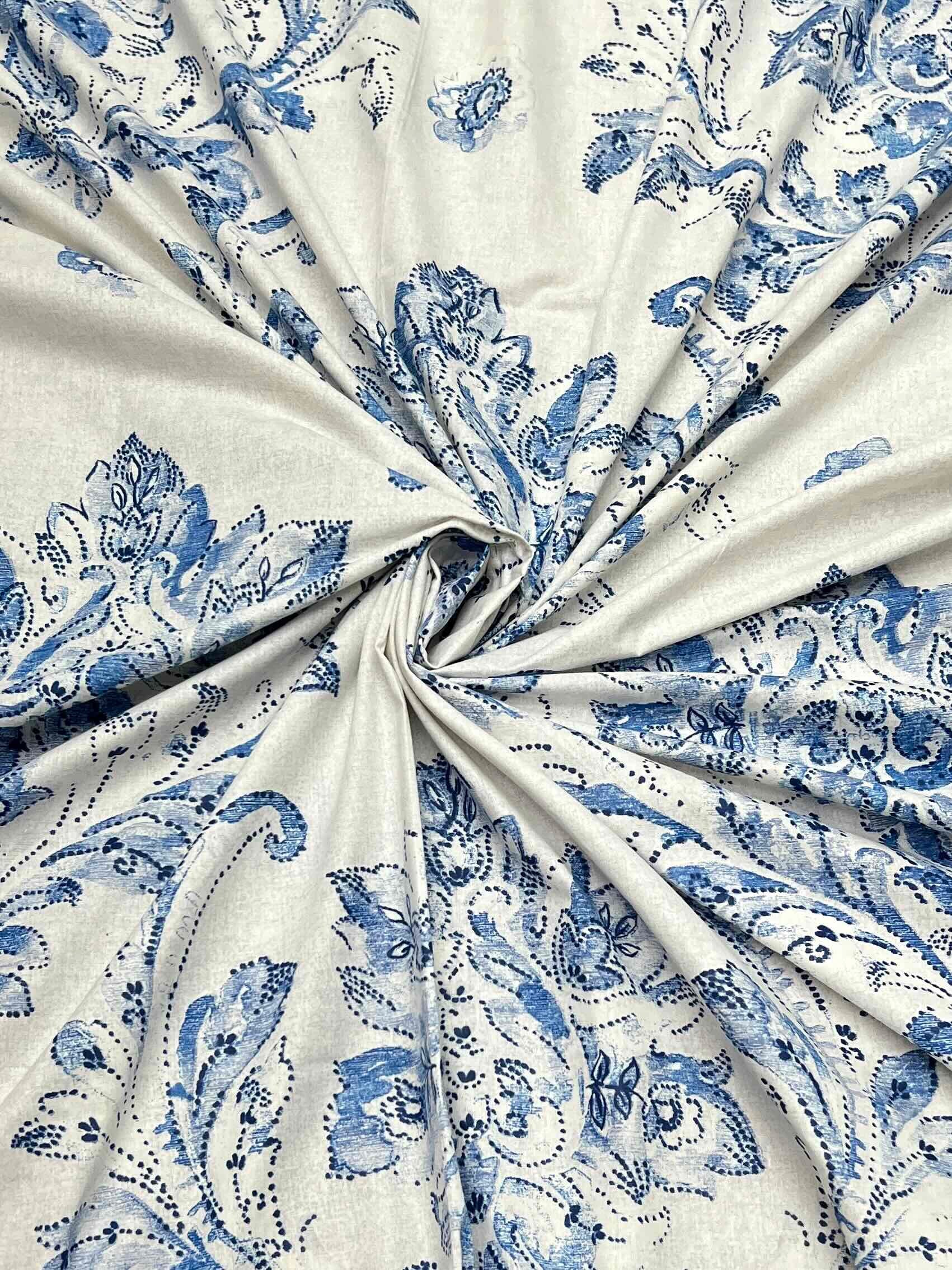 Pure Decor Pure Cotton Queen Size Double Bedsheet