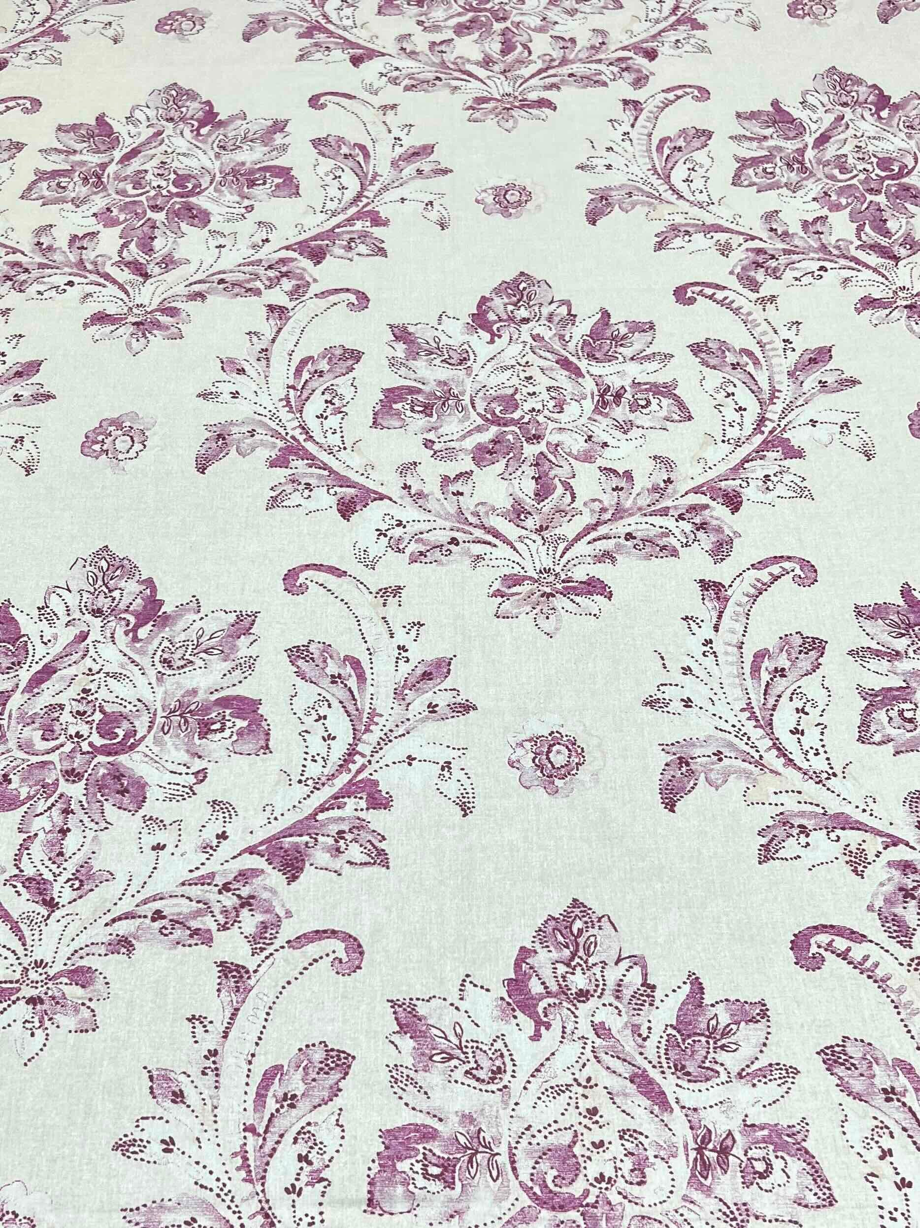 Pure Decor Pure Cotton Queen Size Double Bedsheet