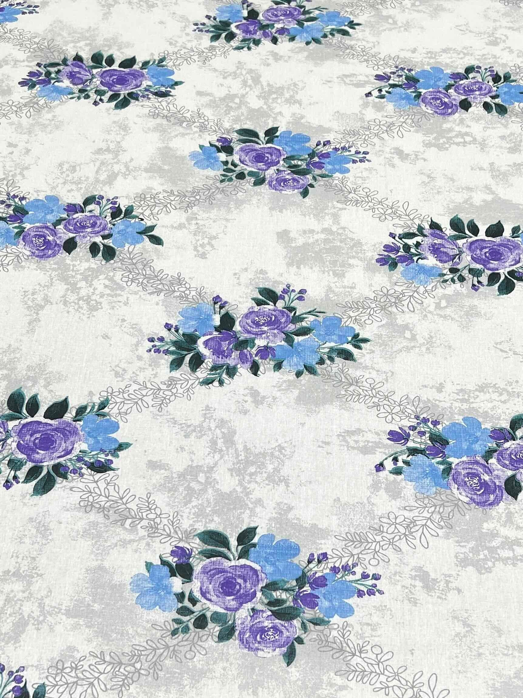 Pure Decor Pure Cotton Queen Size Double Bedsheet