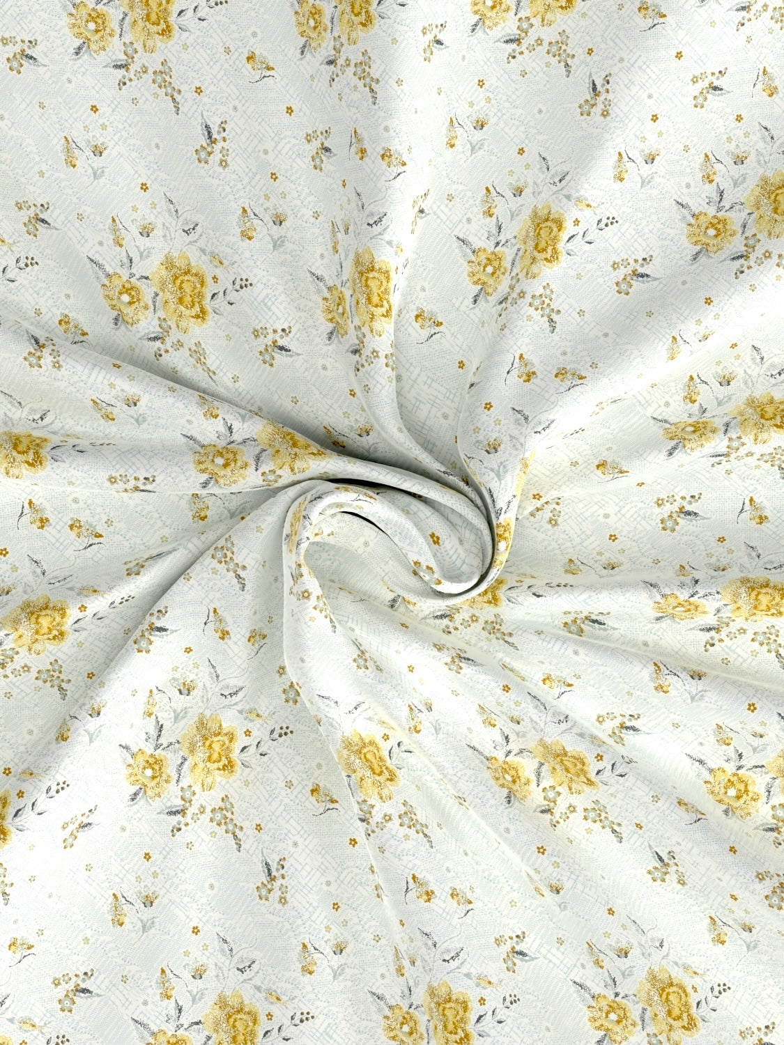 Pure Decor Pure Cotton Queen Size Double Bedsheet