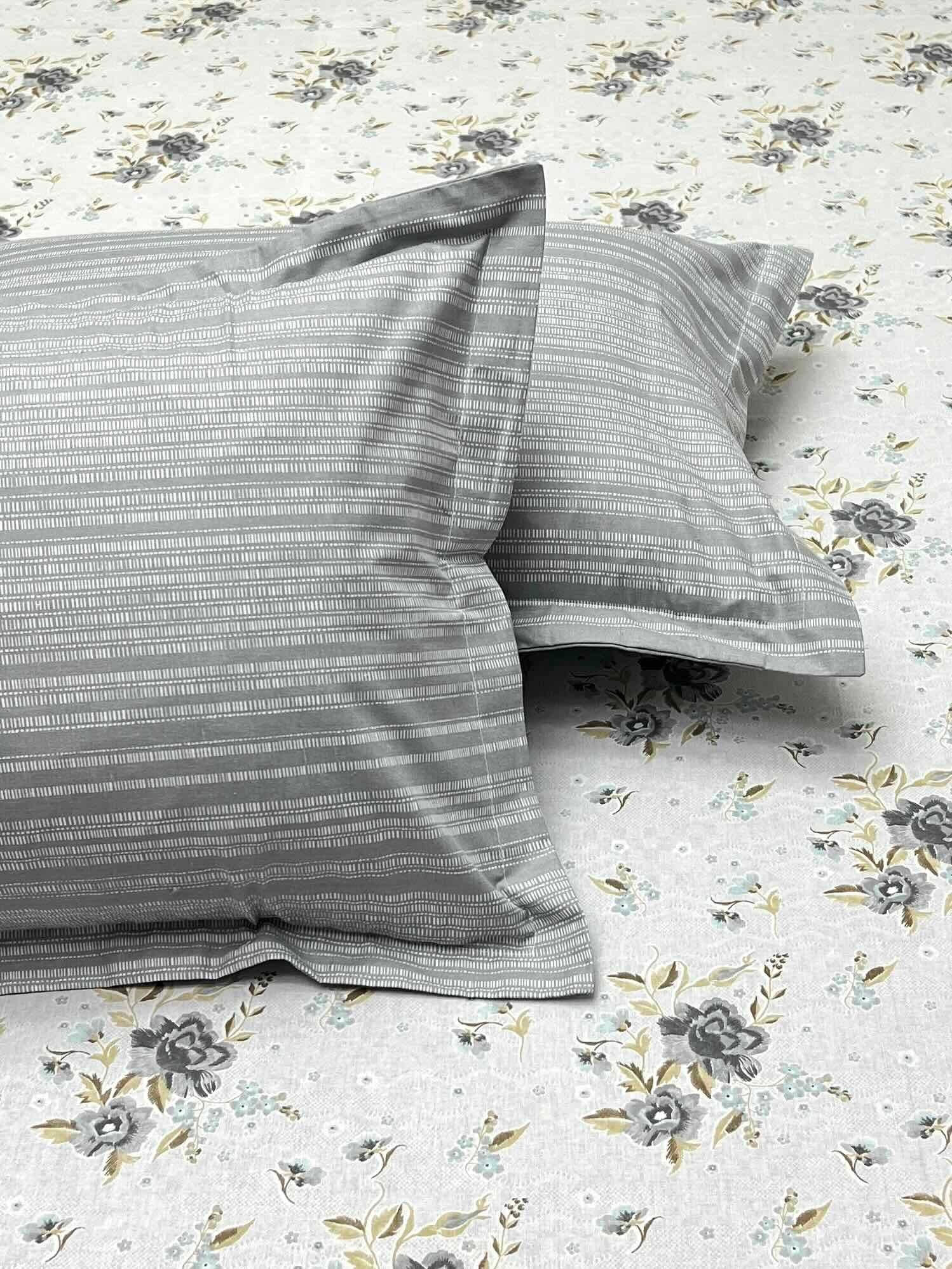 Pure Decor Pure Cotton Queen Size Double Bedsheet