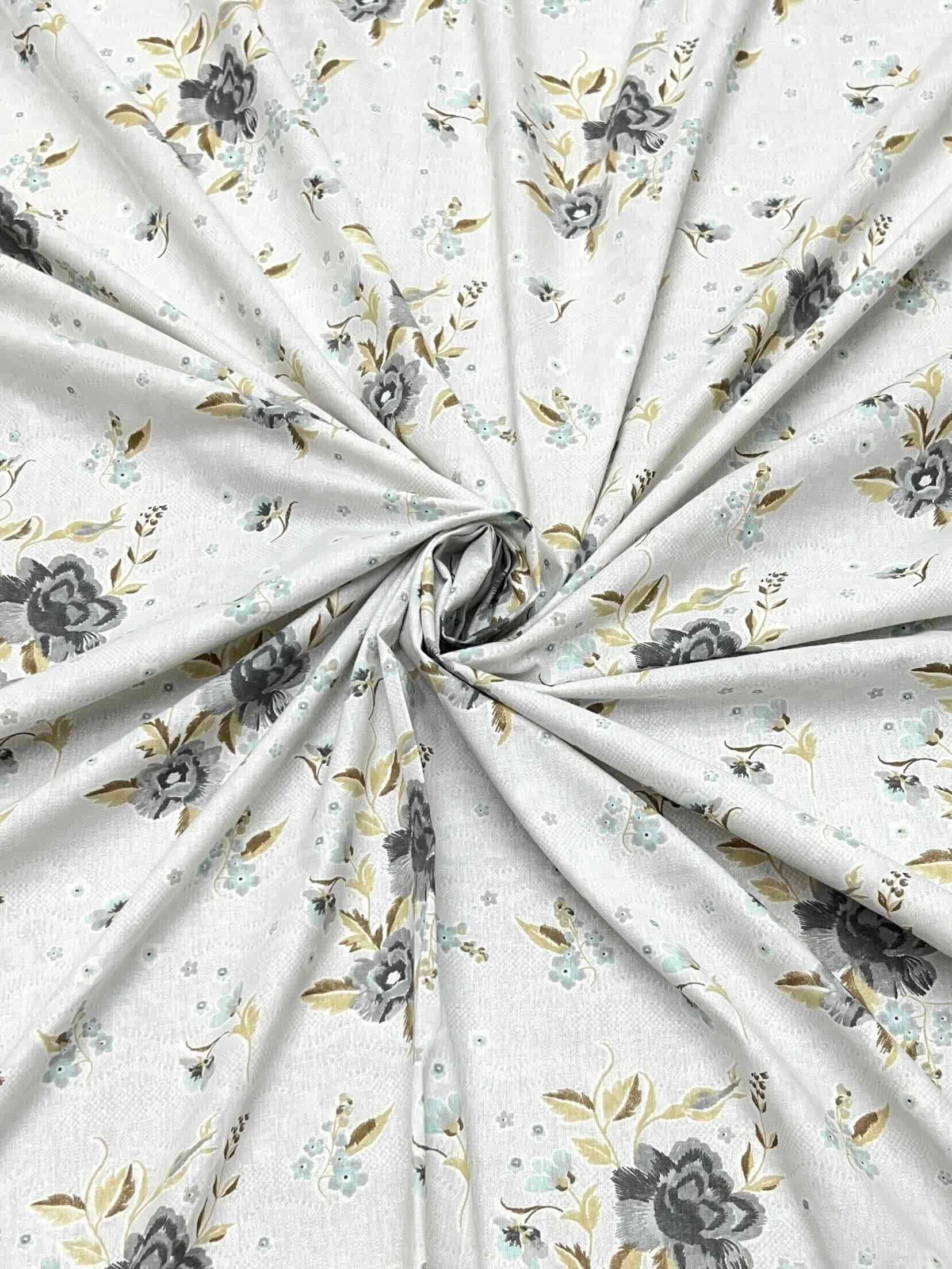 Pure Decor Pure Cotton Queen Size Double Bedsheet