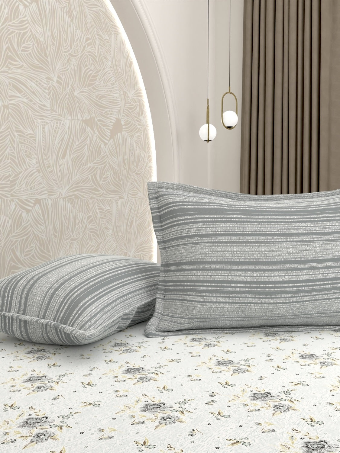 Pure Decor Pure Cotton Queen Size Double Bedsheet
