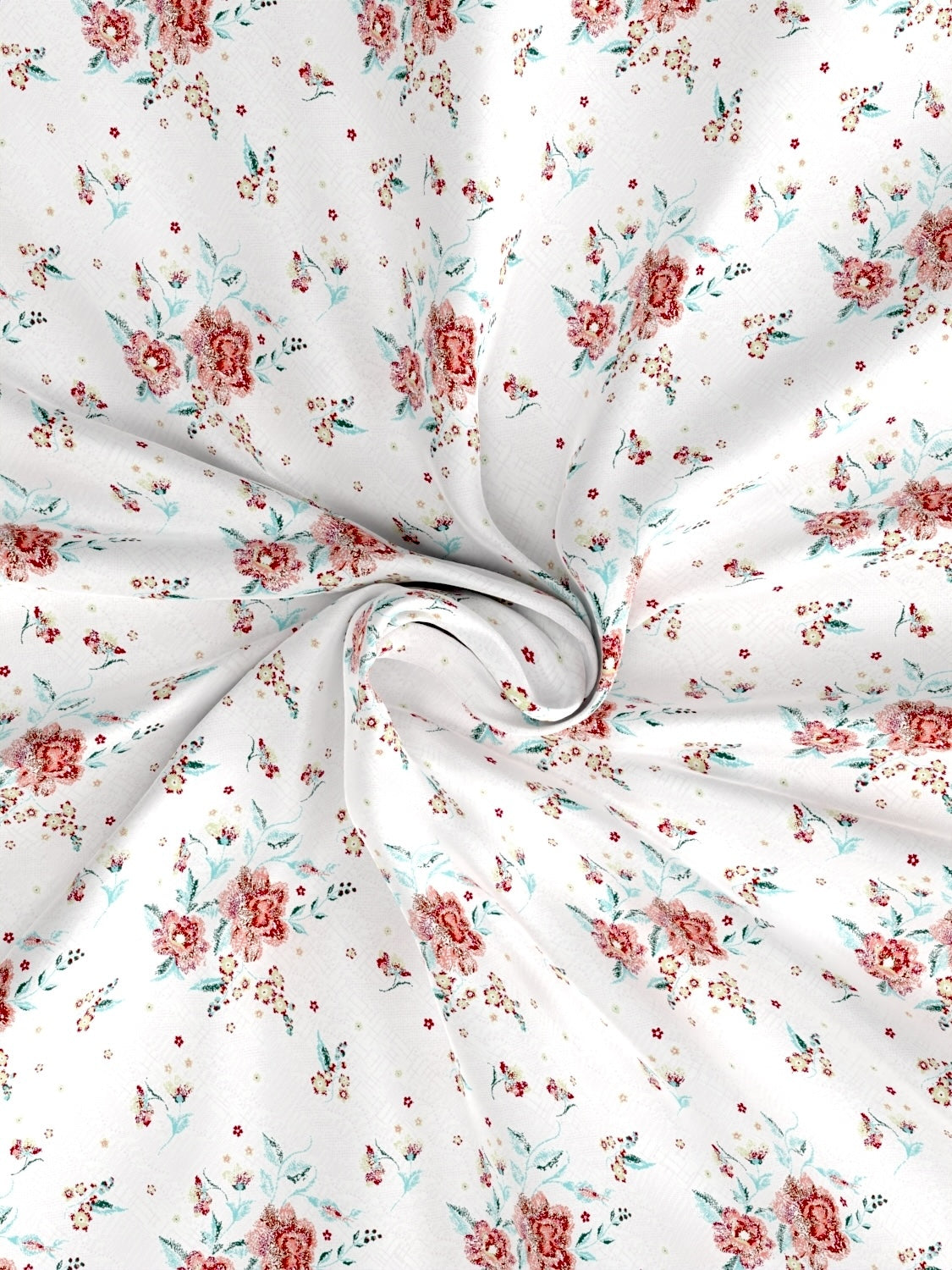 Pure Decor Pure Cotton Queen Size Double Bedsheet