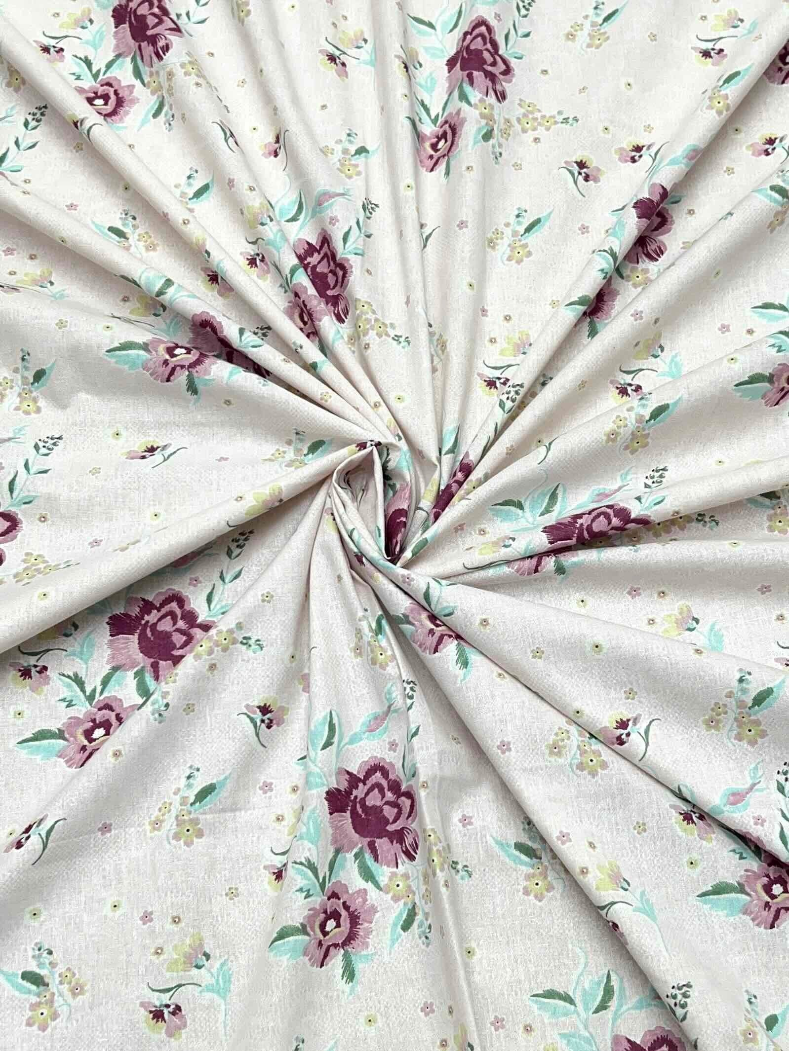 Pure Decor Pure Cotton Queen Size Double Bedsheet