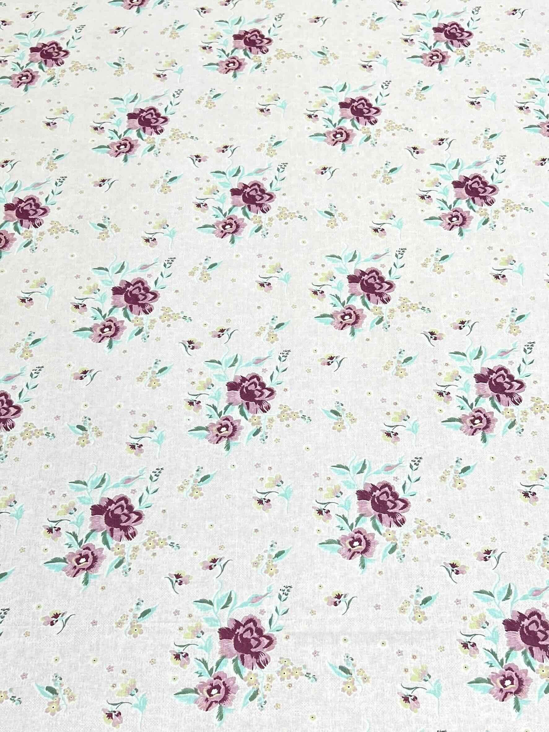 Pure Decor Pure Cotton Queen Size Double Bedsheet