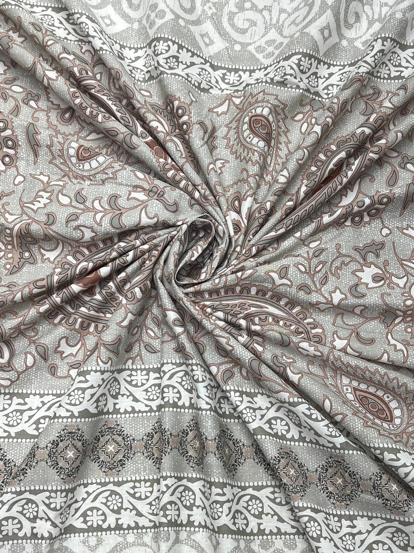 Pure Decor Pure Cotton King Size Double Bedsheet