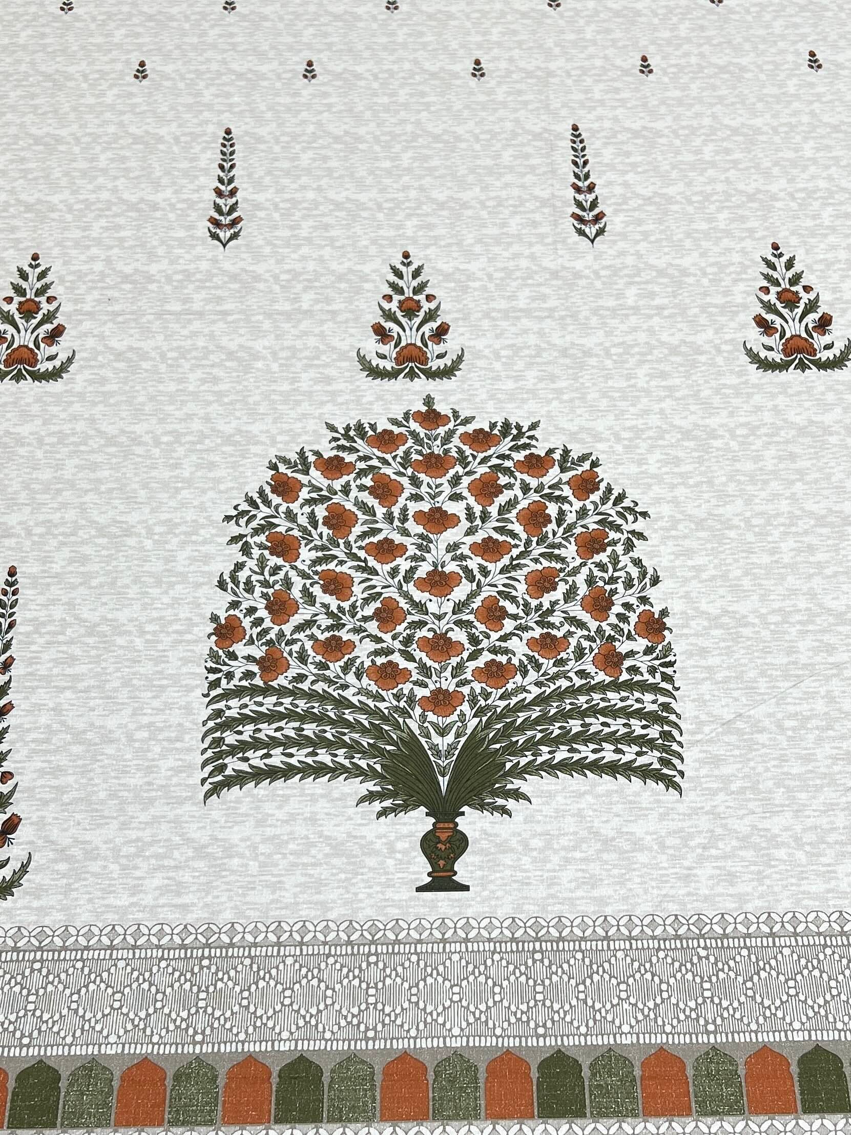 Pure Decor Pure Cotton King Size Double Bedsheet