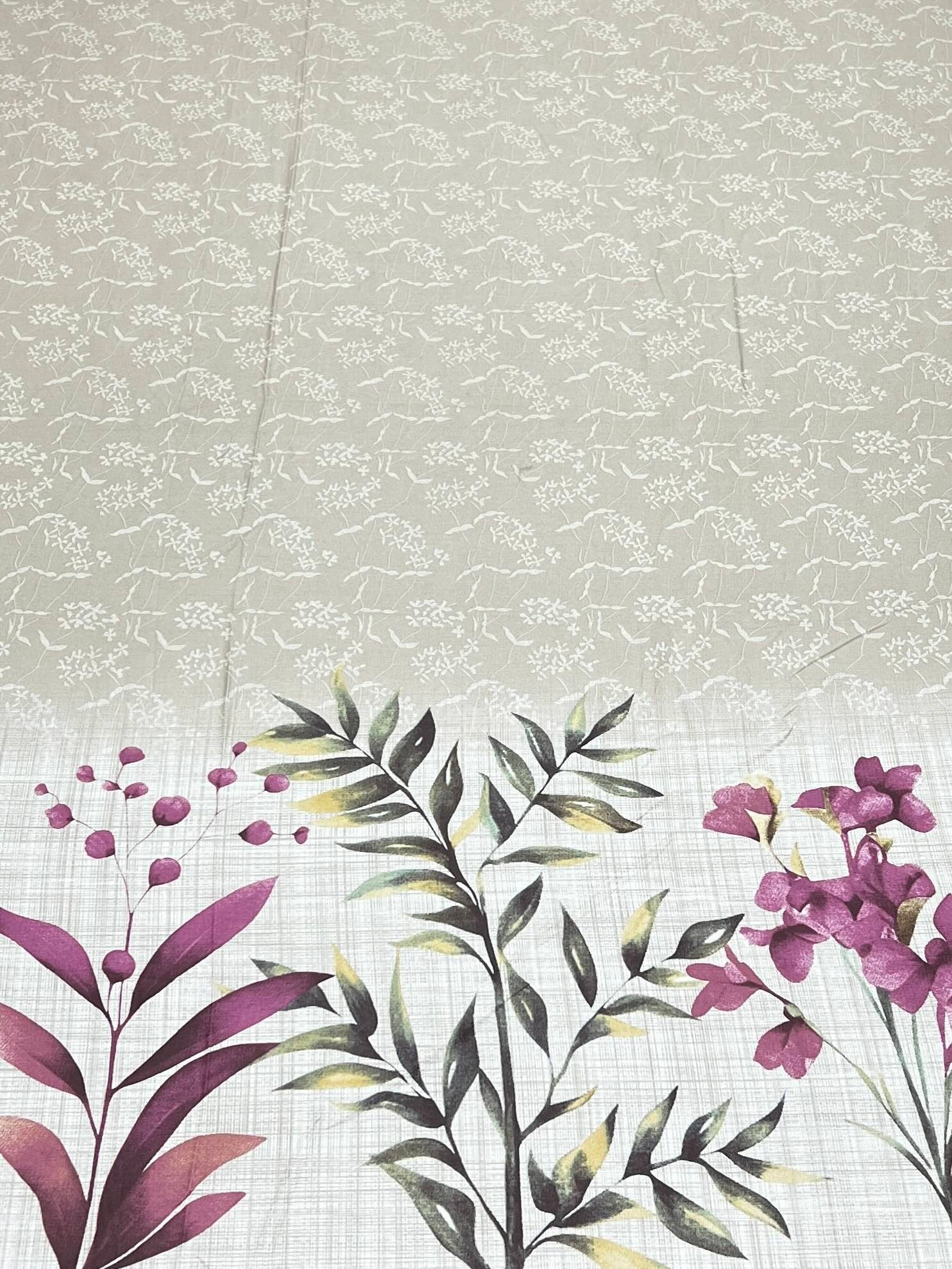 Pure Decor Pure Cotton King Size Double Bedsheet