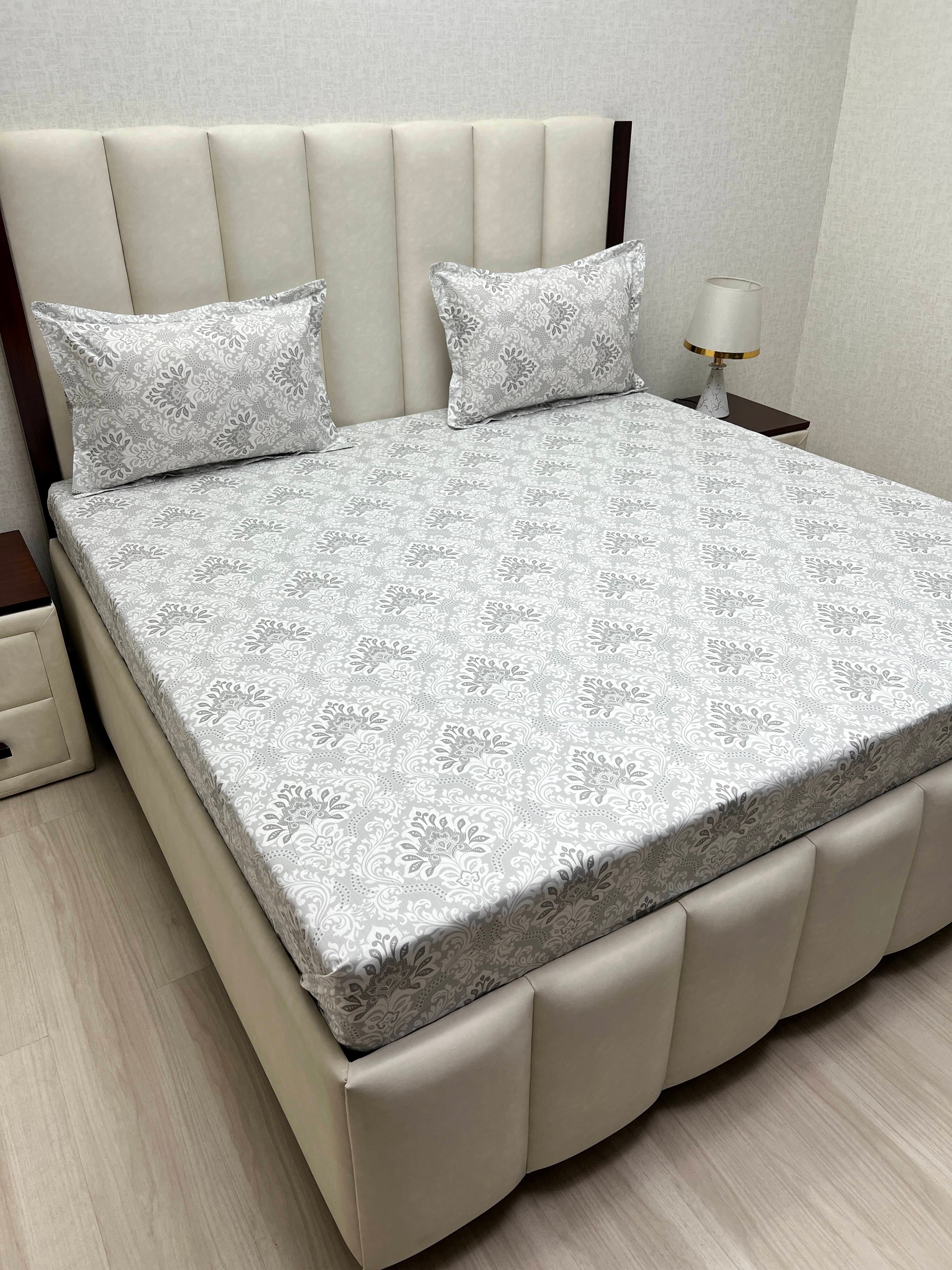 Pure Decor Pure Cotton King Size Double Bedsheet