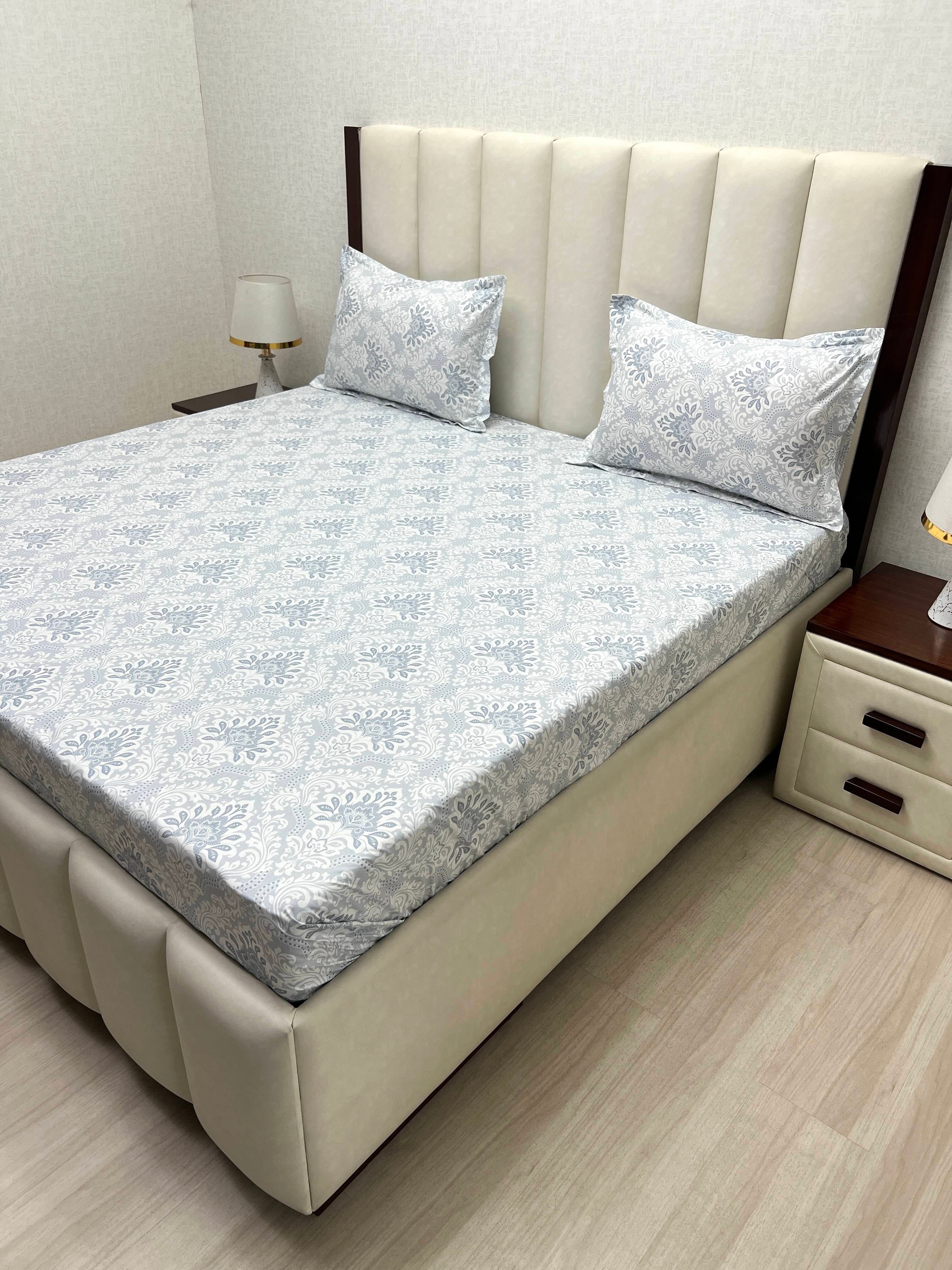 Pure Decor Pure Cotton King Size Double Bedsheet