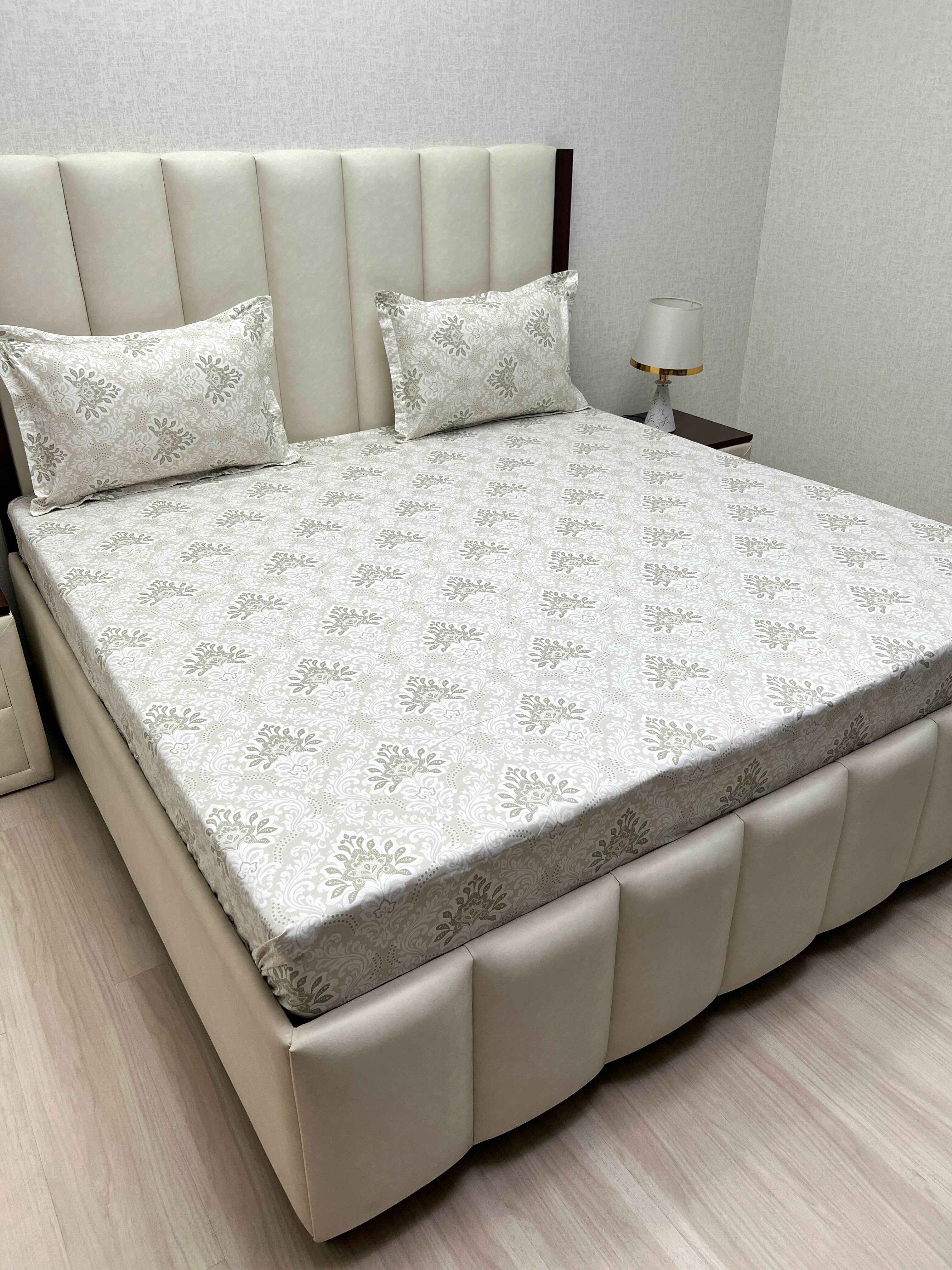 Pure Decor Pure Cotton King Size Double Bedsheet