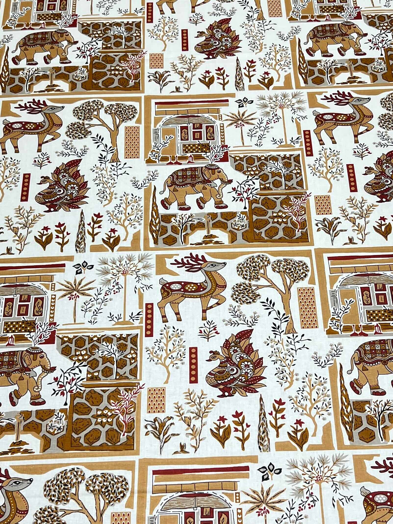 Pure Decor Pure Cotton Queen Size Double Bedsheet
