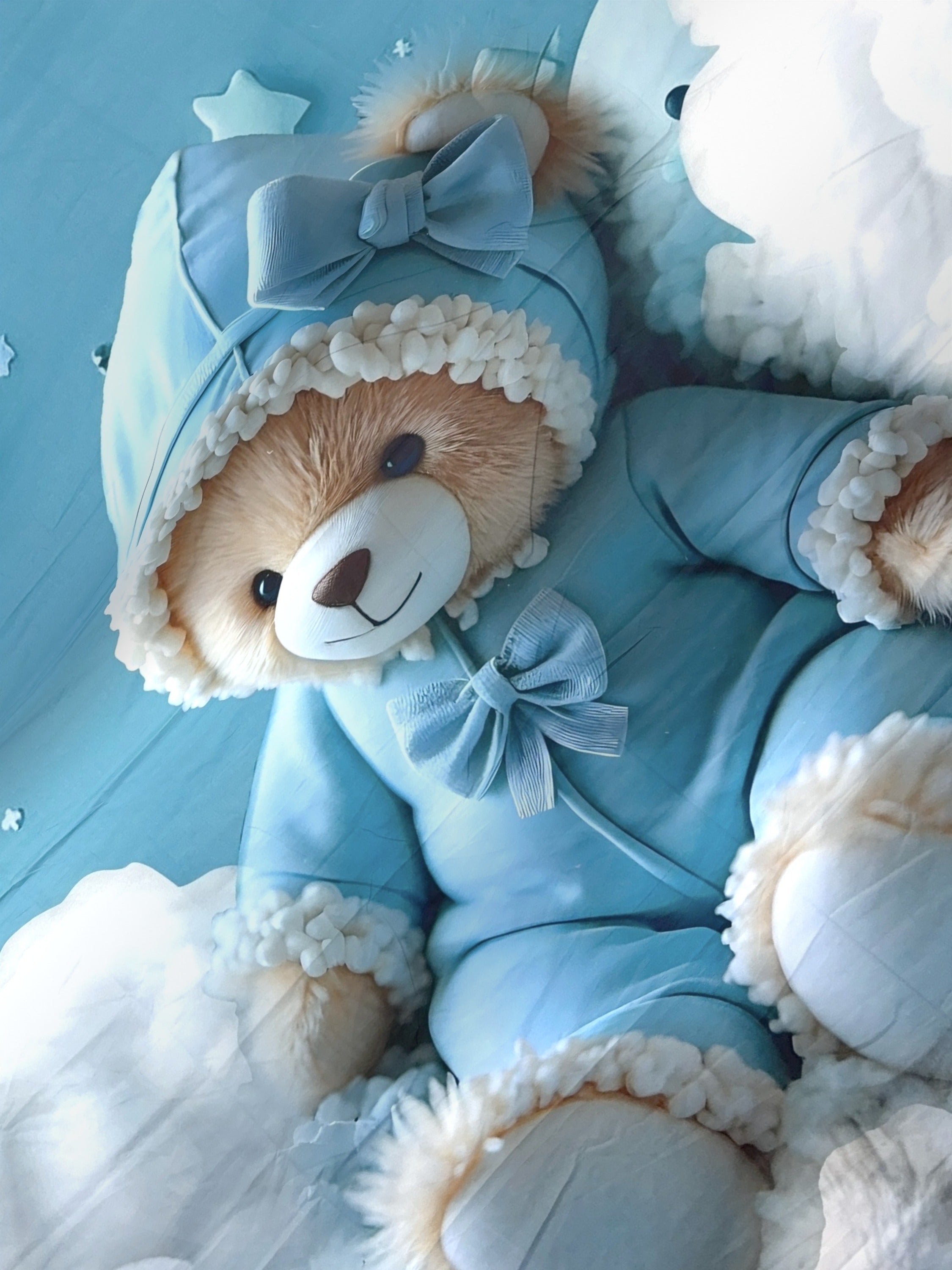 A-5063 - Poly Cotton 130 GSM Queen Size Digital Print Double Bedsheet (228X254) with Two Pillow Covers (43X69)