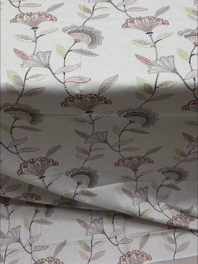 Pure Decor Pure Cotton Queen Size Double Bedsheet