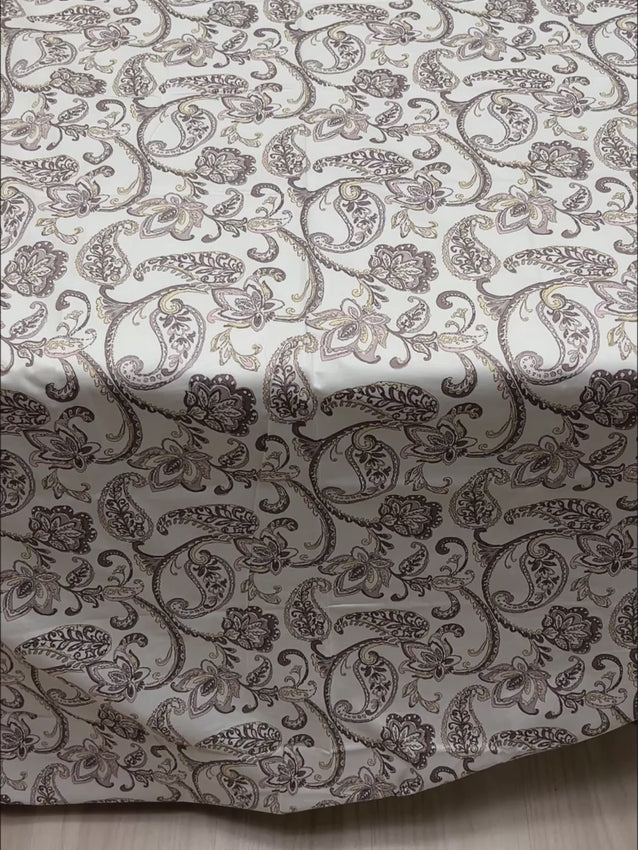 Pure Decor Pure Cotton Queen Size Double Bedsheet
