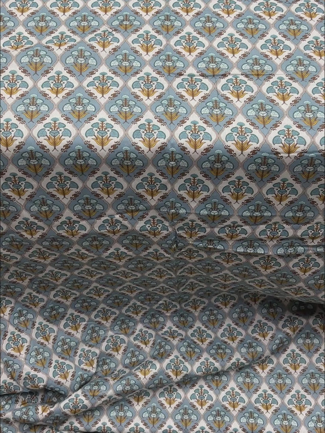 Pure Decor Pure Cotton Single Bed Reversible Dohar