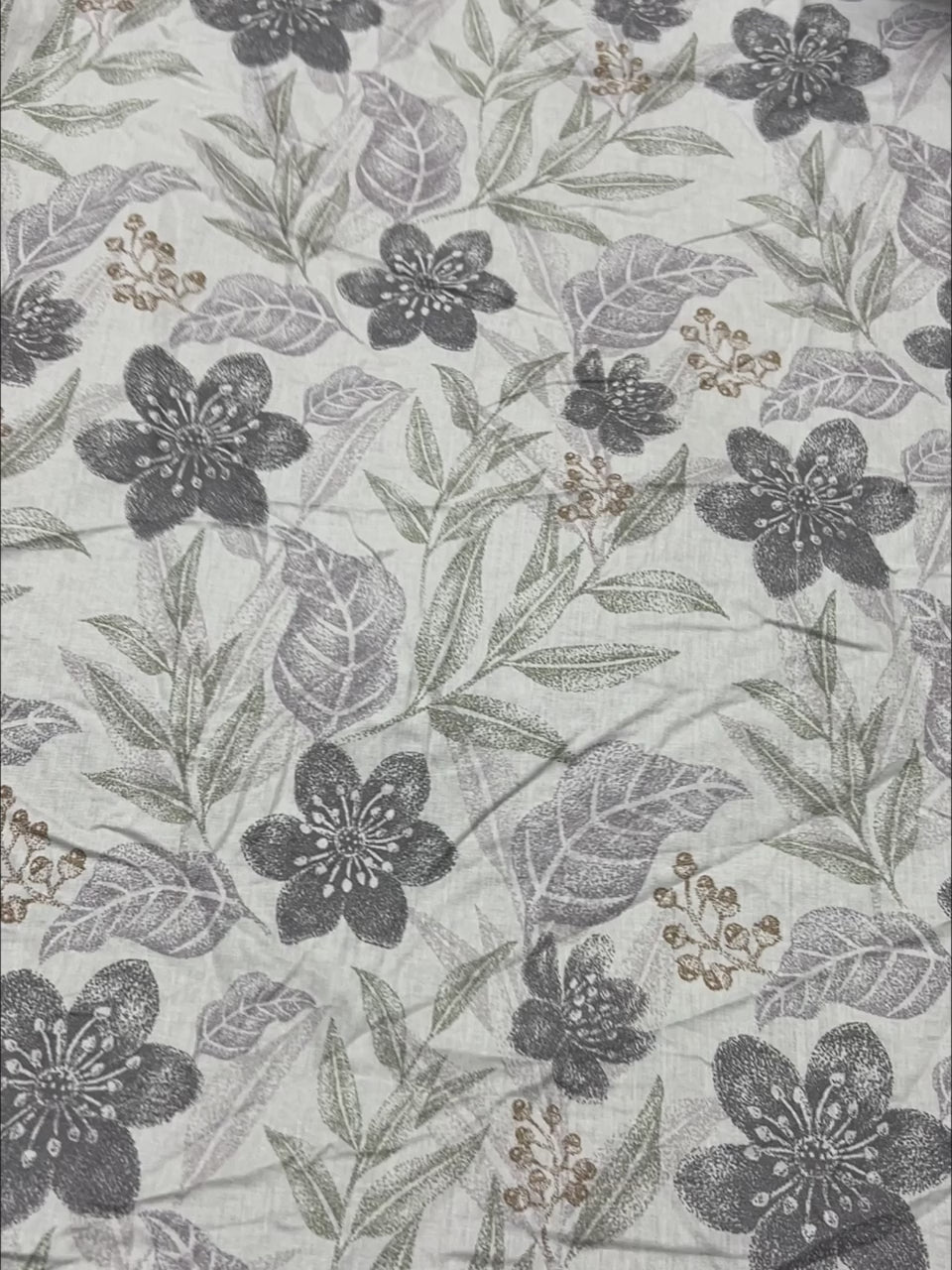 A-4245 Pure Cotton 180 TC King Size Double Bedsheet (274X274) with Two Pillow Covers (50X76)