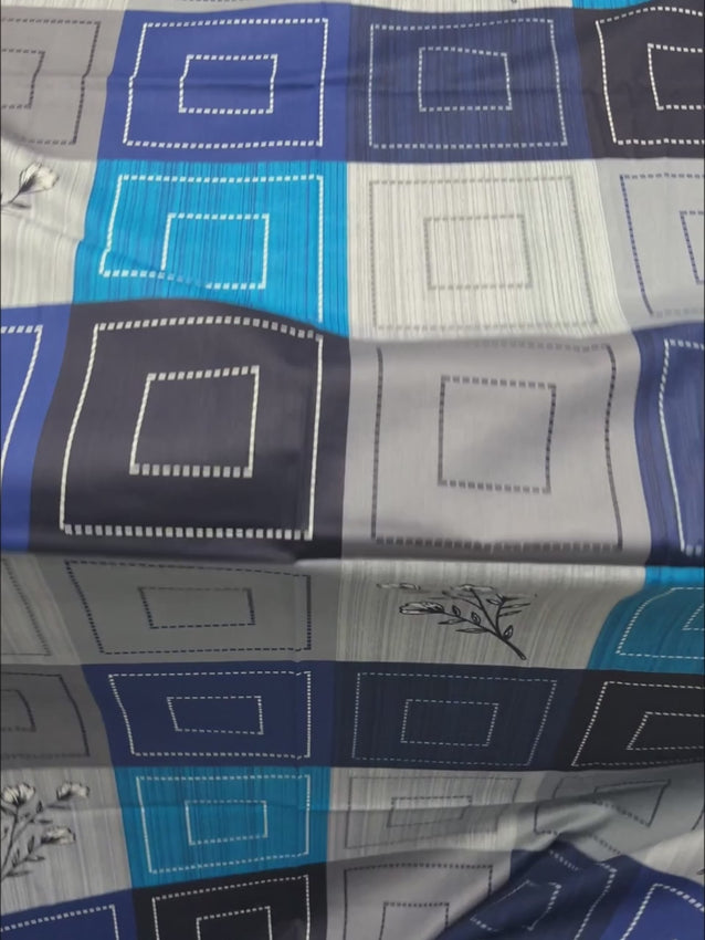 Pure Decor Pure Cotton Queen Size Double Bedsheet