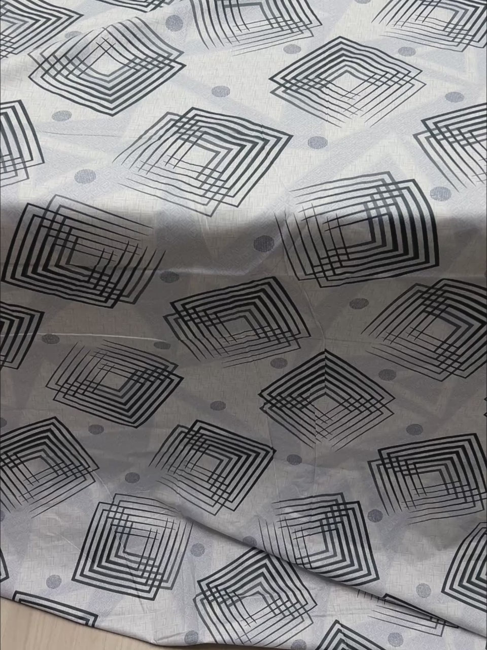 A-4831 - Pure Cotton 250 TC Queen Size Double Bedsheet (228X254) with Two Pillow Covers (43X68)
