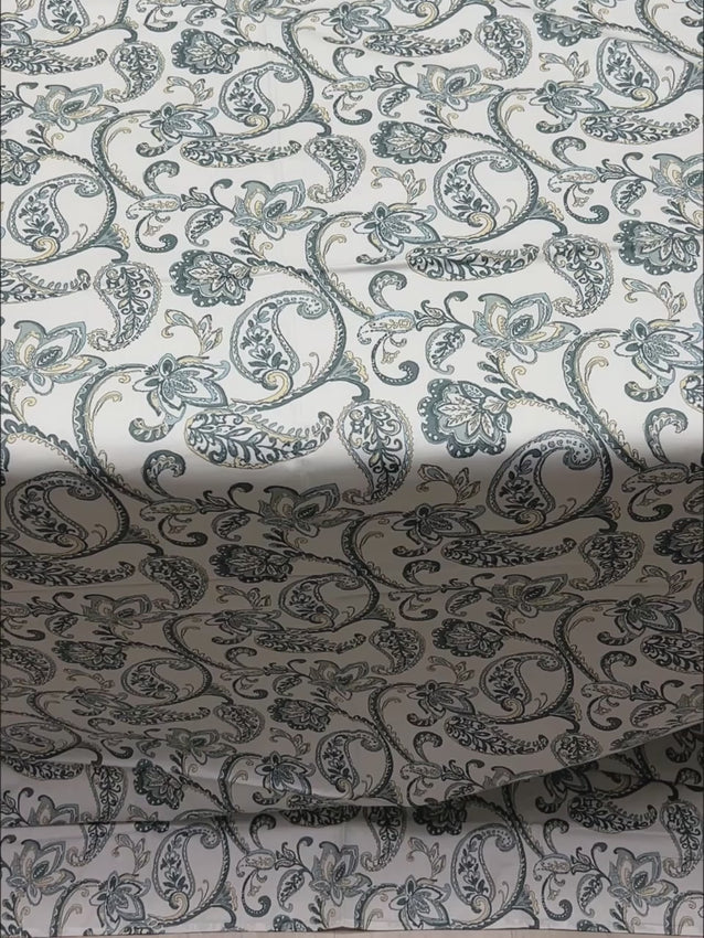Pure Decor Pure Cotton Queen Size Double Bedsheet