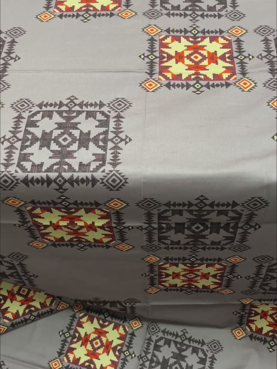 A-4366 - Pure Cotton 180 TC Queen Size Double Bedsheet (228X254) with Two Pillow Covers (43X68)