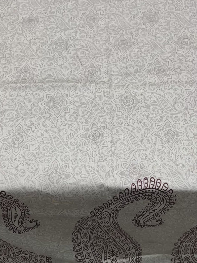 Pure Decor Pure Cotton King Size Double Bedsheet