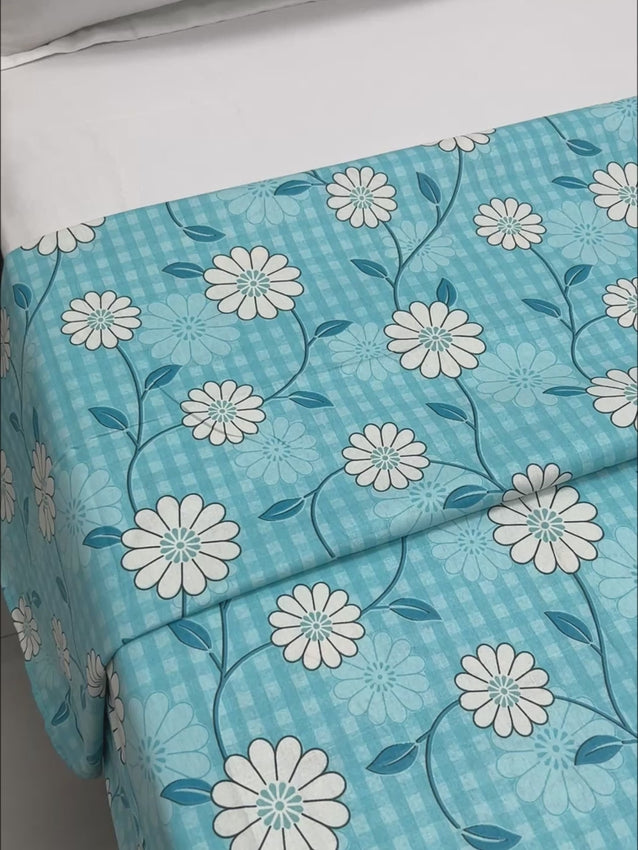 Pure Decor Pure Cotton King Size Duvet Cover with Zipper