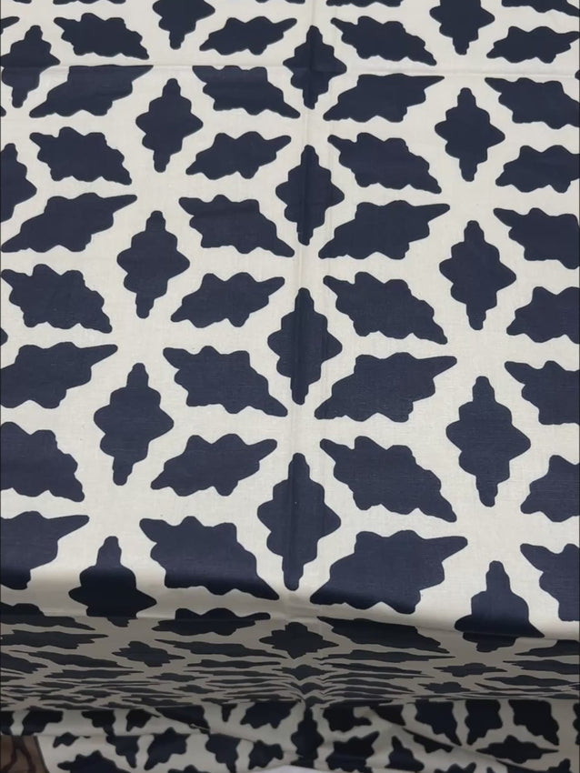 Pure Decor Pure Cotton Queen Size Double Bedsheet