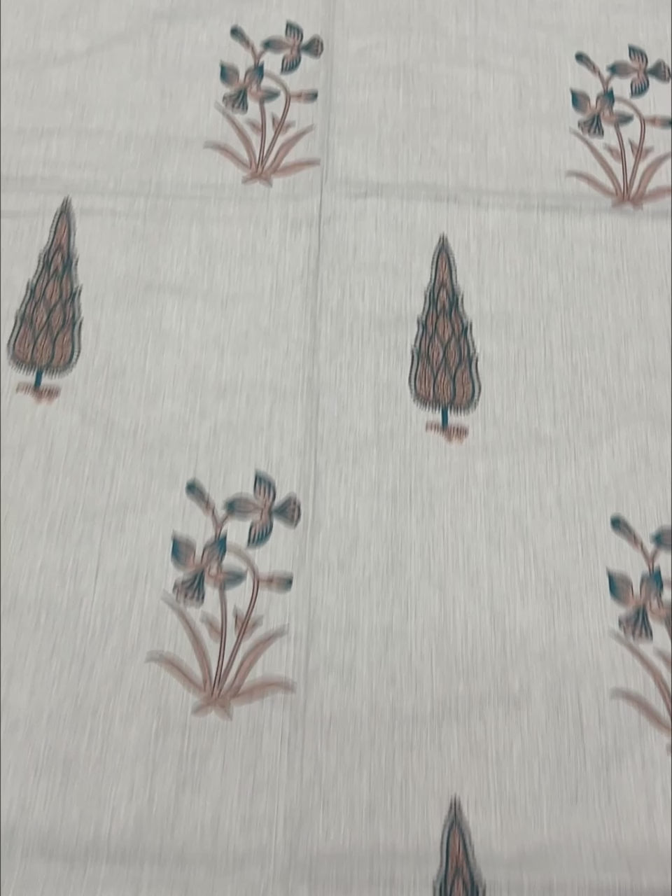 Pure Decor Pure Cotton Queen Size Double Bedsheet