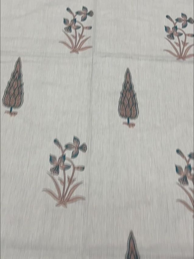 Pure Decor Pure Cotton Queen Size Double Bedsheet