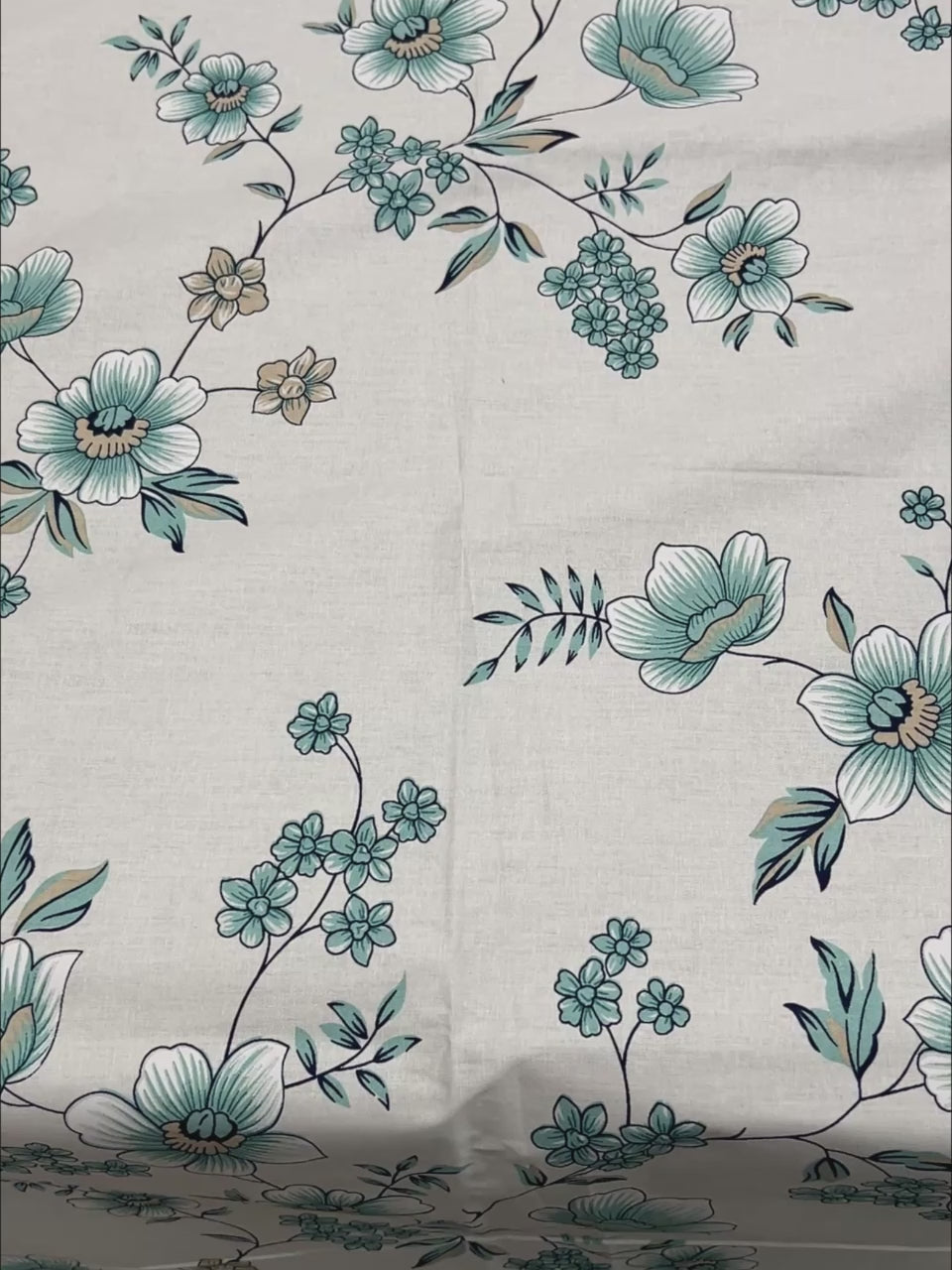 Pure Decor Pure Cotton Queen Size Double Bedsheet